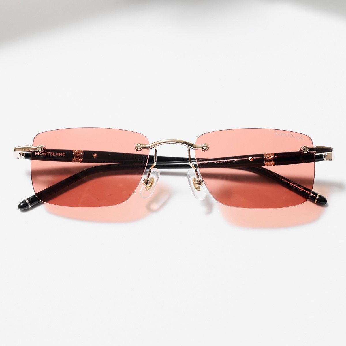 Montblanc MONTBLANC MB0344S 007 SUNGLASSES Size ONE SIZE - 6 Thumbnail