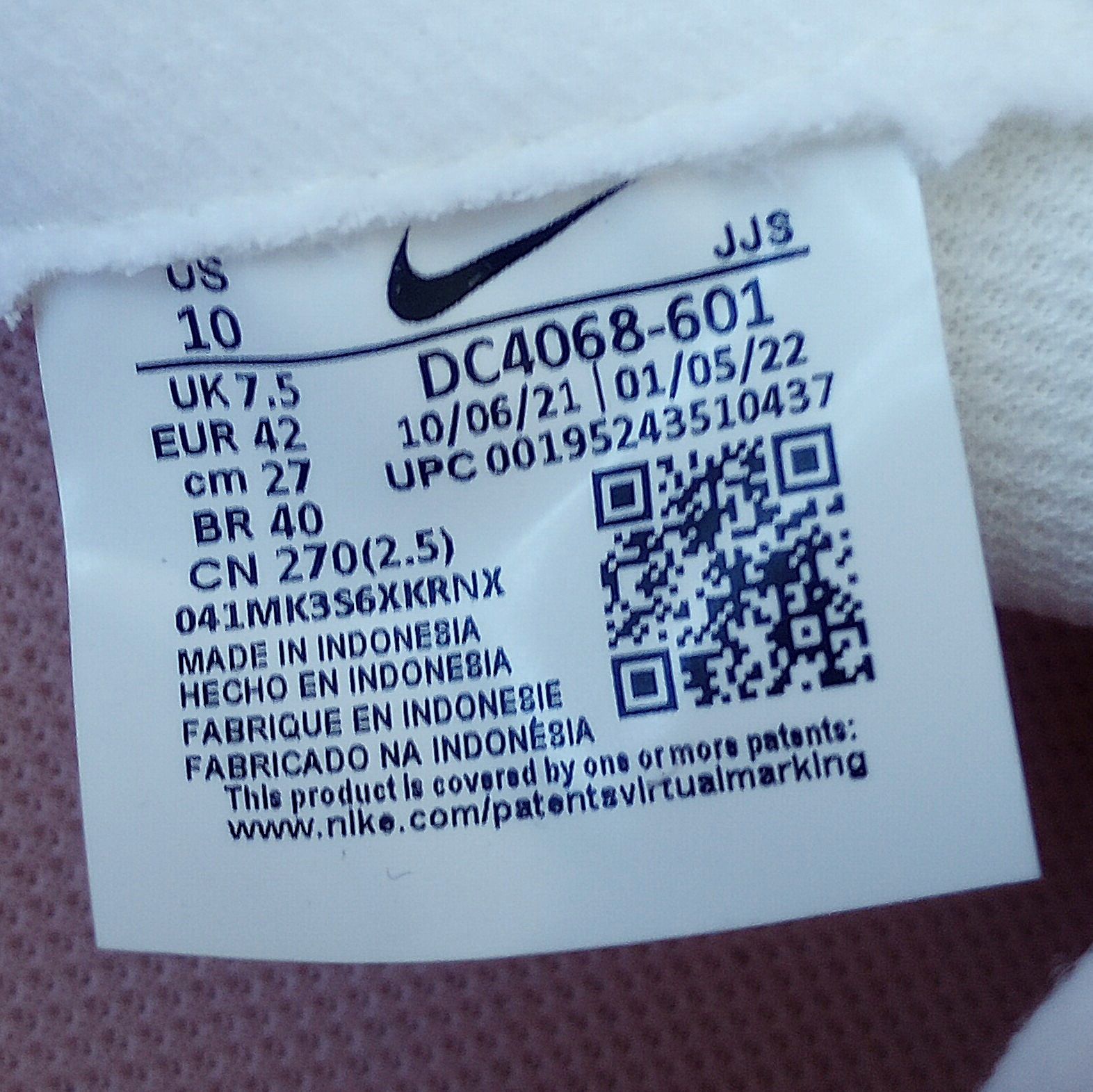 Nike Nike Women Air Max Dawn Sneaker in Pink Oxford/Summit White Size US 10 / IT 40 - 10 Thumbnail