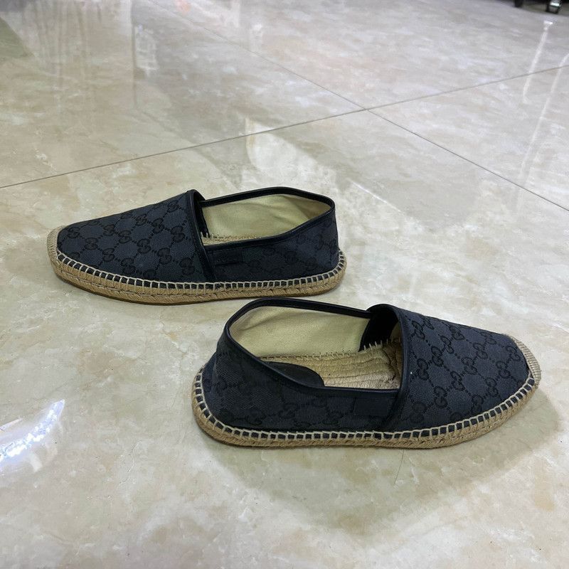 Gucci Gucci Blue Suede Slip-On Fisherman Shoes Size US 8.5 / EU 41-42 - 3 Thumbnail