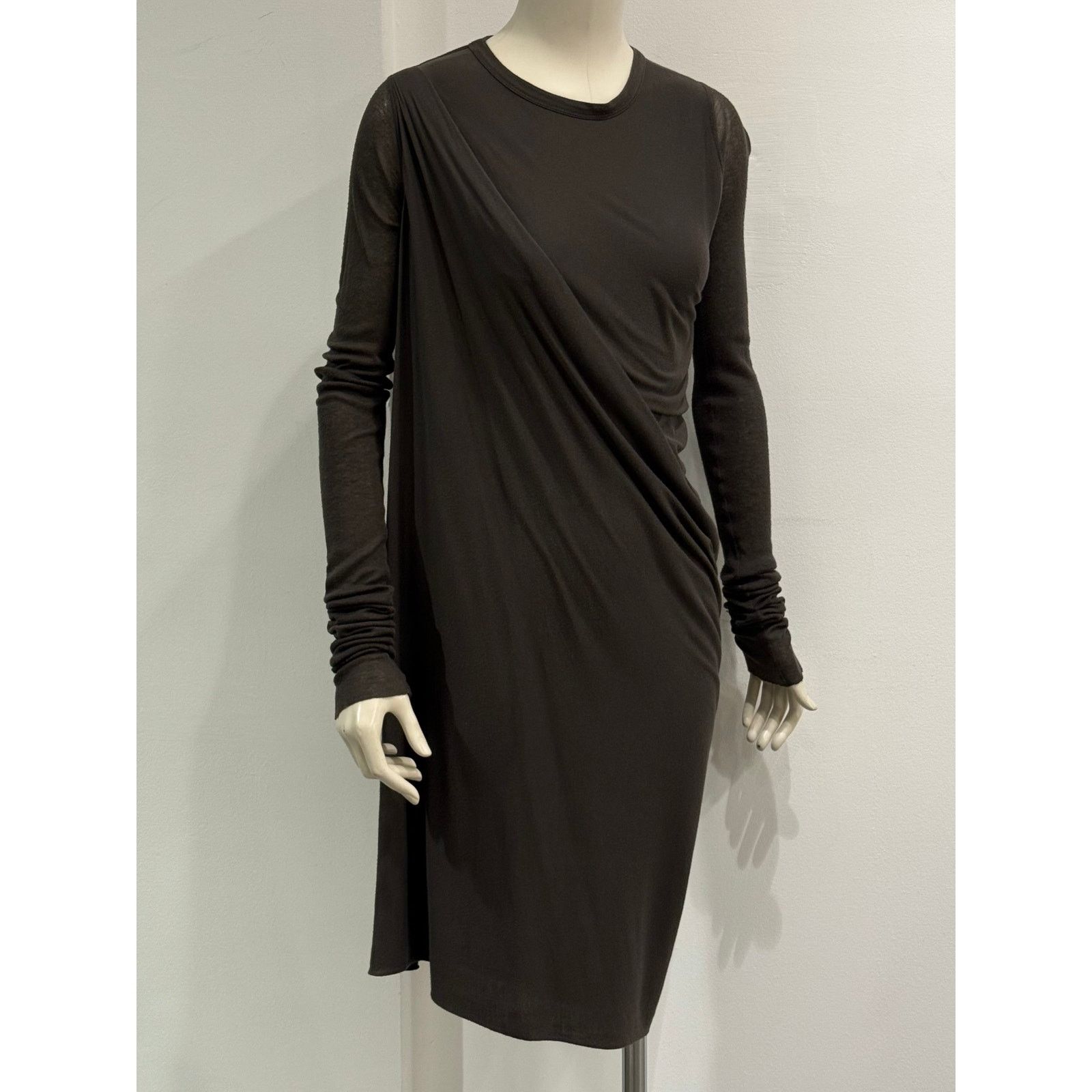 Rick Owens 2010s Rick Owens asymmetrical dress Size M / US 6-8 / IT 42-44 - 2 Thumbnail