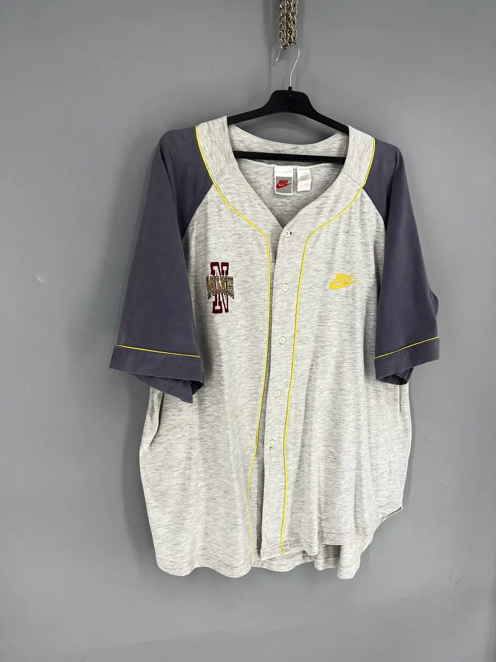 Vintage Vintage Y2K Nike 90s Baseball Jersey Size US XXL / EU 58 / 5 - 2 Thumbnail