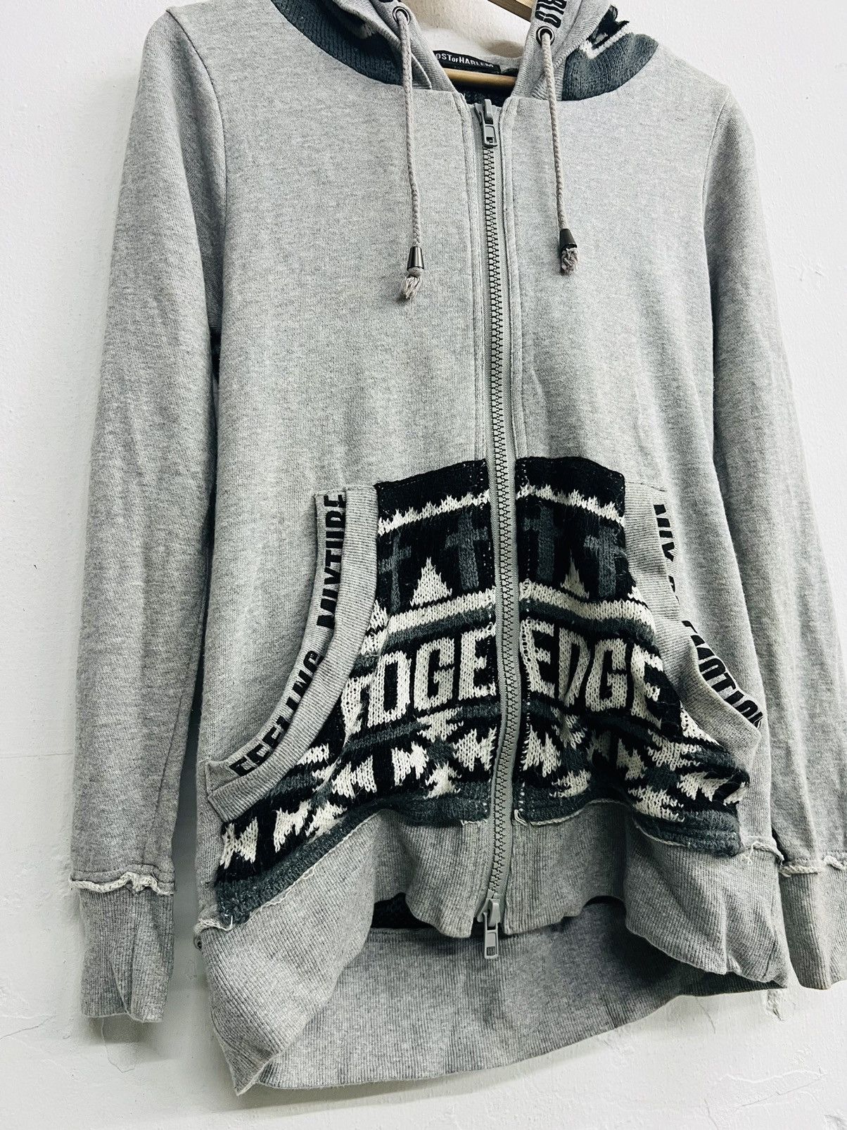 If Six Was Nine × Japanese Brand × Le Grande Bleu (L.G.B.) Ghost of Harlem Devil Skull Hoodie Zipper Size US M / EU 48-50 / 2 - 3 Thumbnail