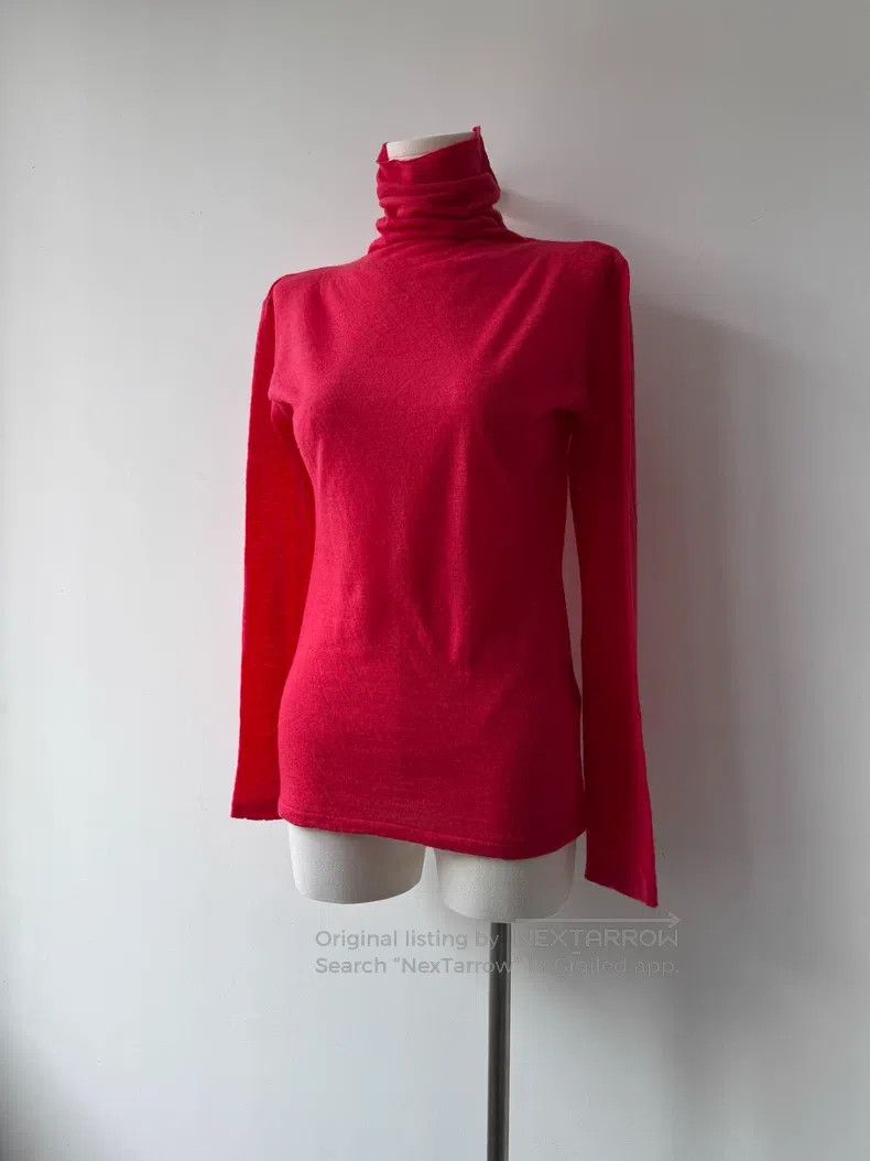 Yohji Yamamoto Yohji Yamamoto 15SS Wool Wrap Neck long sleeves Size XS / US 0-2 / IT 36-38 - 2 Thumbnail