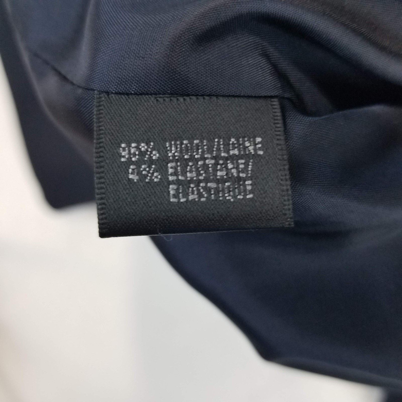Lafayette 148 Lafayette 148 New York Blazer Womens 6 Blue Wool Stretch Size M / US 6-8 / IT 42-44 - 4 Thumbnail