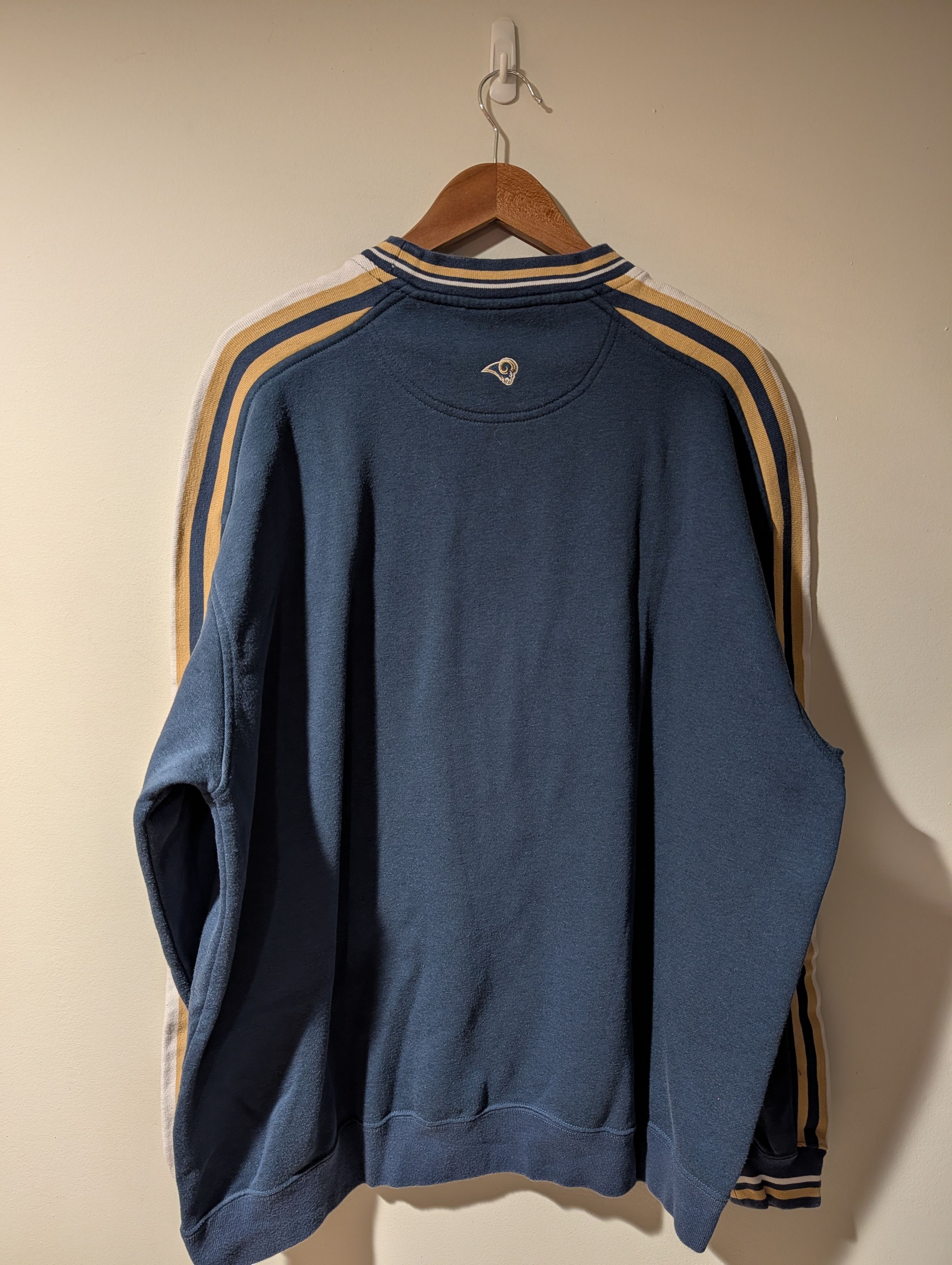 NFL Vintage 90s St. Louis Rams NFL Football X-Large Sweatshirt Size US XL / EU 56 / 4 - 4 Thumbnail