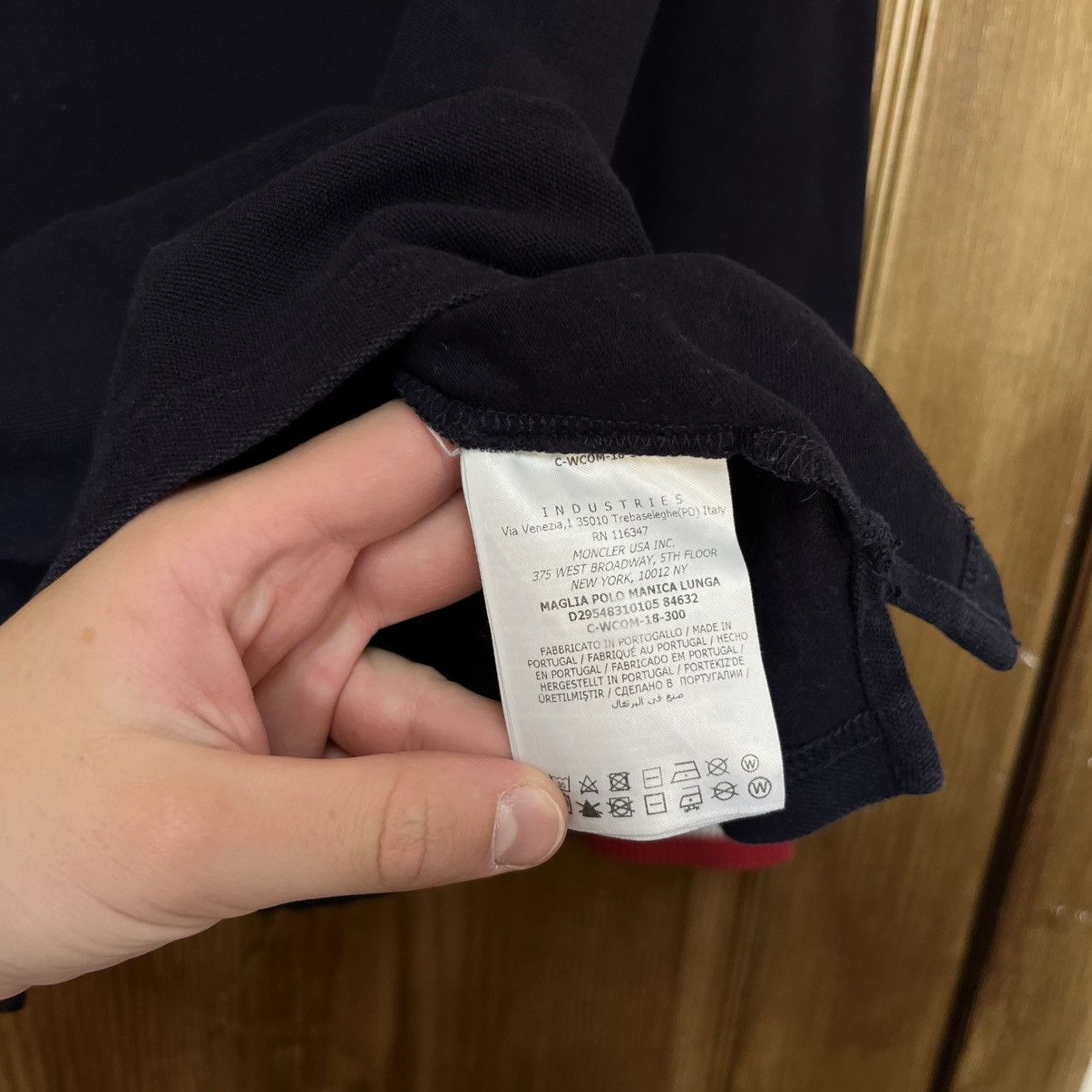 Moncler Moncler Polo Long Sleeve Size US S / EU 44-46 / 1 - 7 Thumbnail