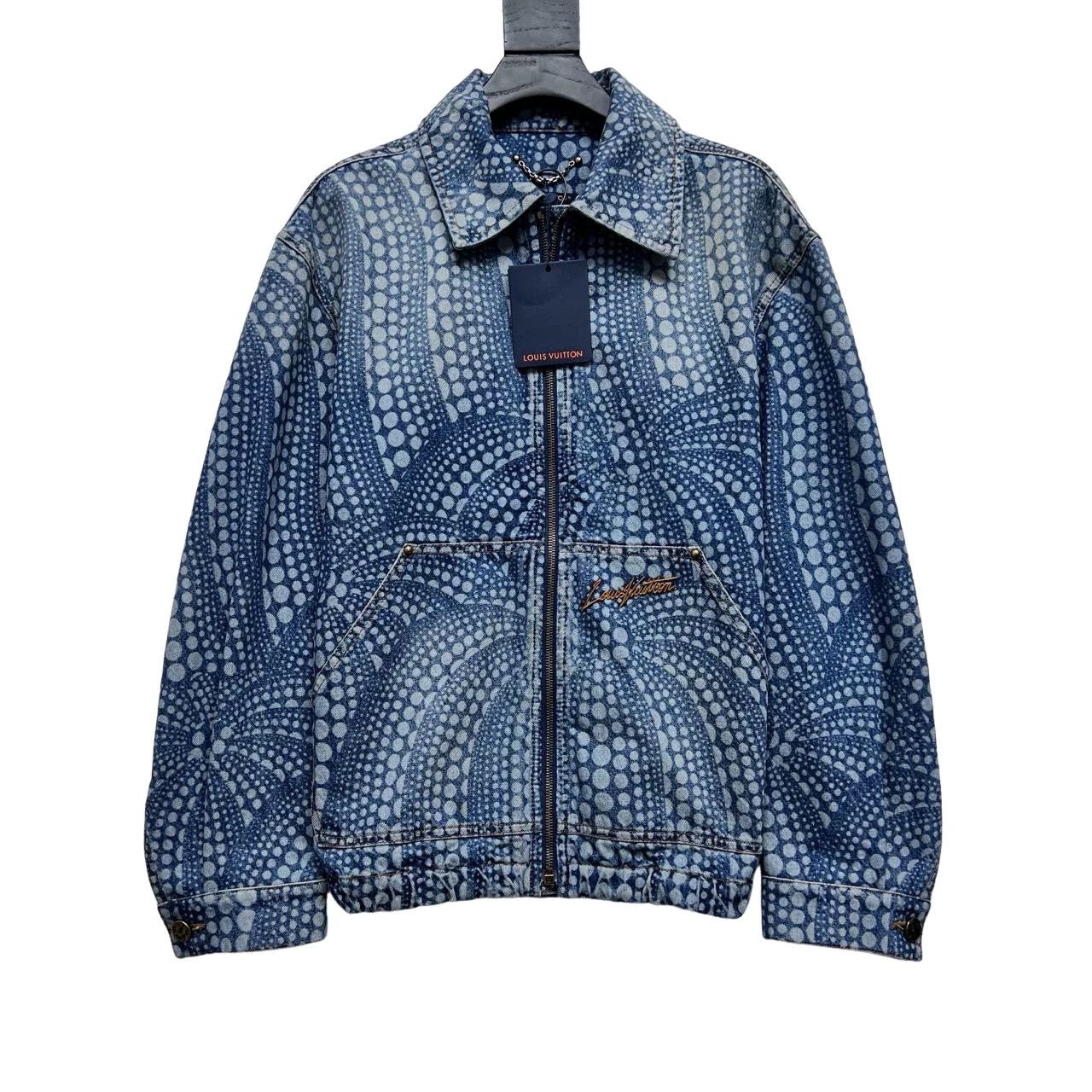 Louis Vuitton Louis Vuitton x Yayoi Kusama Pumpkin Denim Jacket US S Size US S / EU 44-46 / 1 - 1 Thumbnail