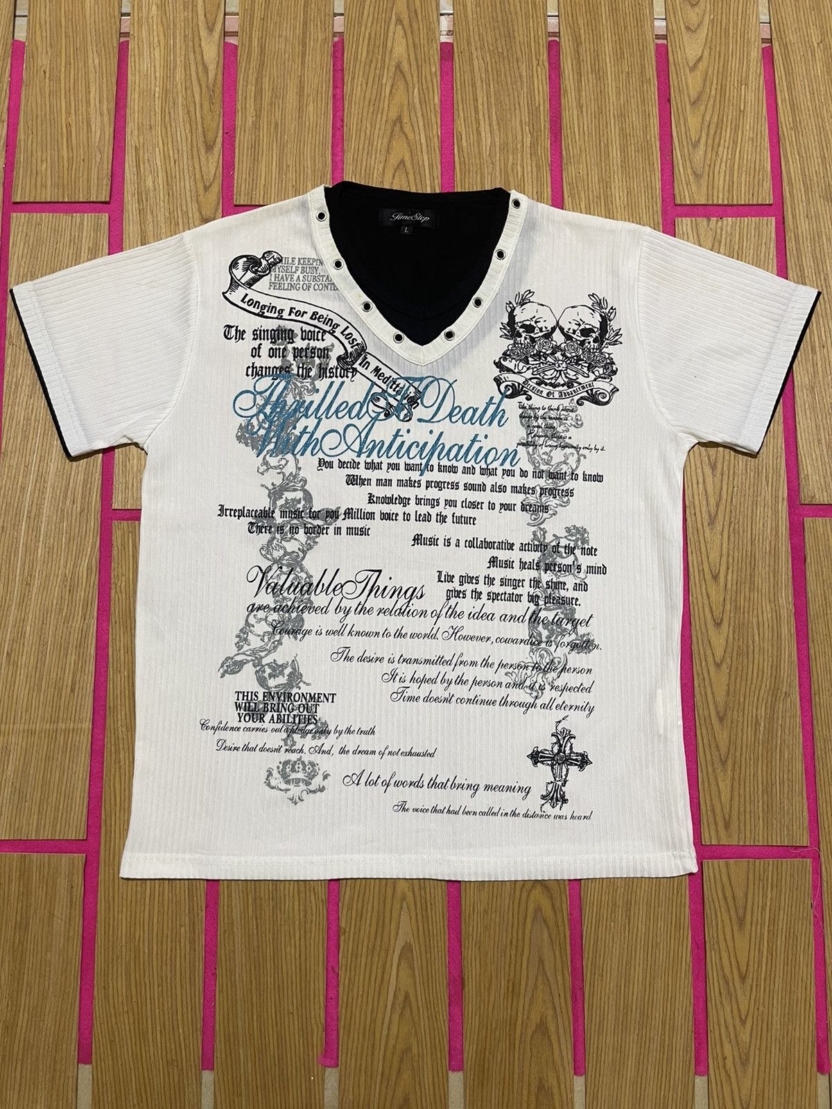 If Six Was Nine Y2K TIME STEP long sleeve tshirt ifsix style Size US L / EU 52-54 / 3 - 1 Thumbnail