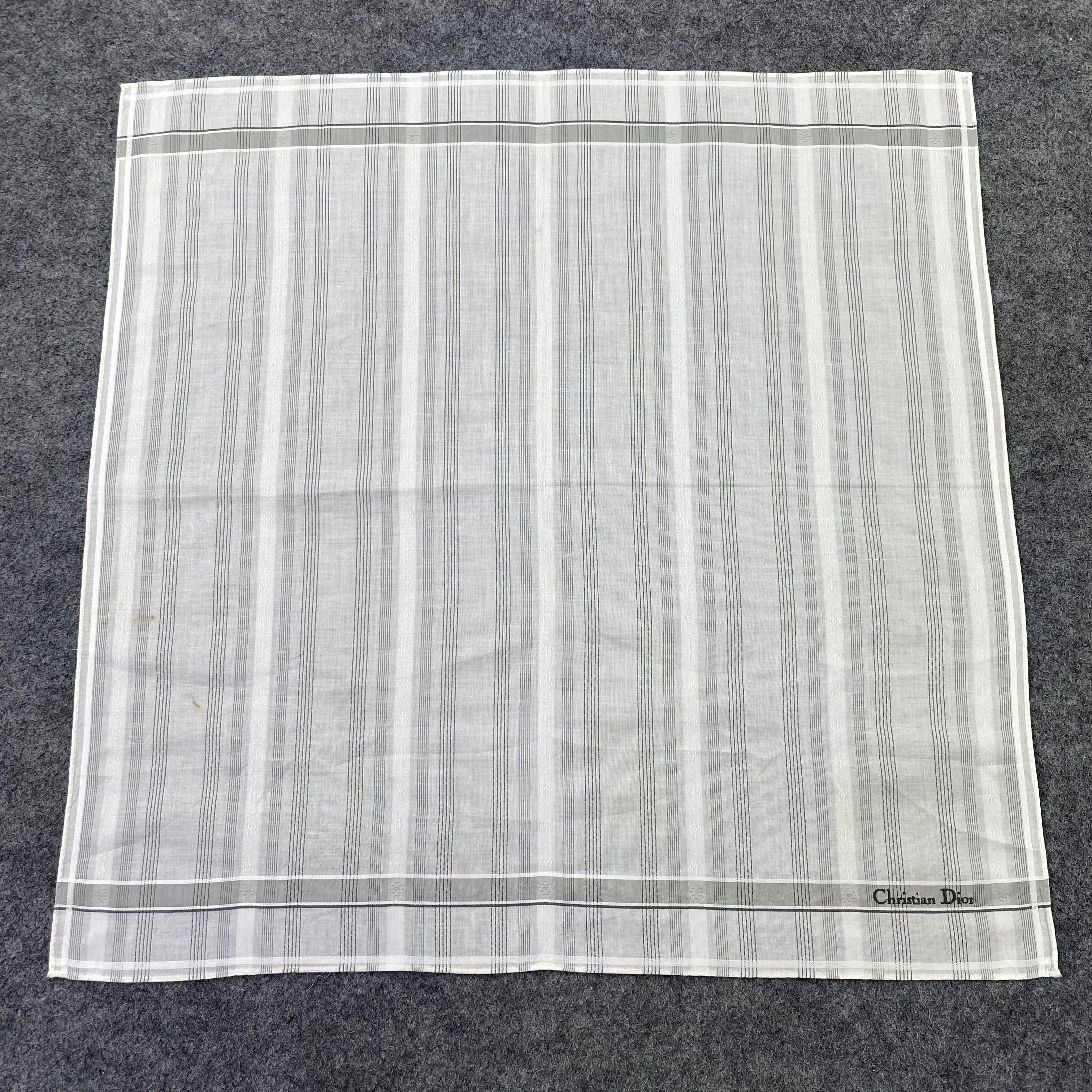 Vintage Christian Dior Handkerchief / Bandana / Neckerchief-B970 Size ONE SIZE - 3 Thumbnail