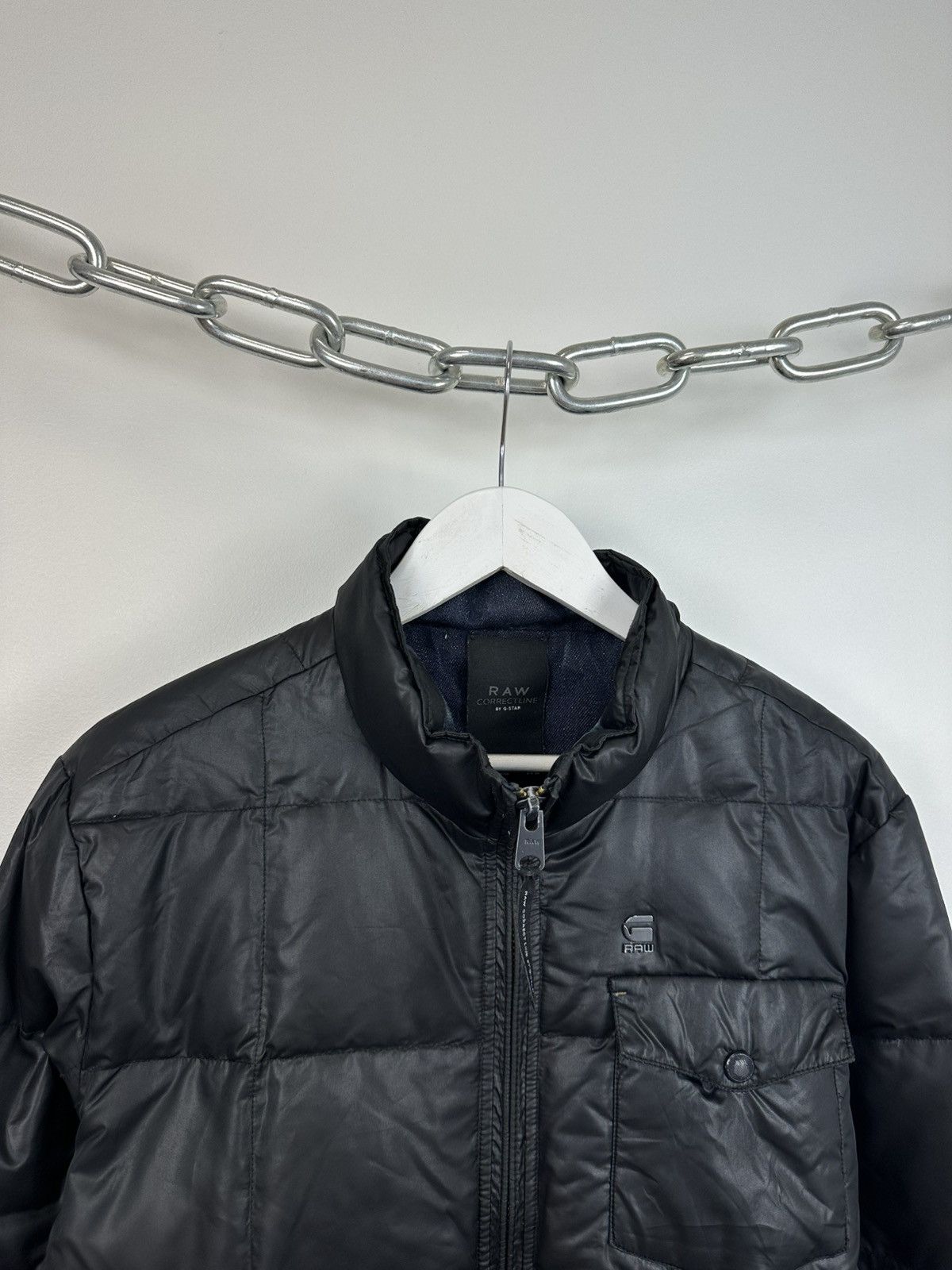 G-Star Vintage G-Star Raw Correct Line Luxury Down Puffer Jacket Size US XL / EU 56 / 4 - 3 Thumbnail