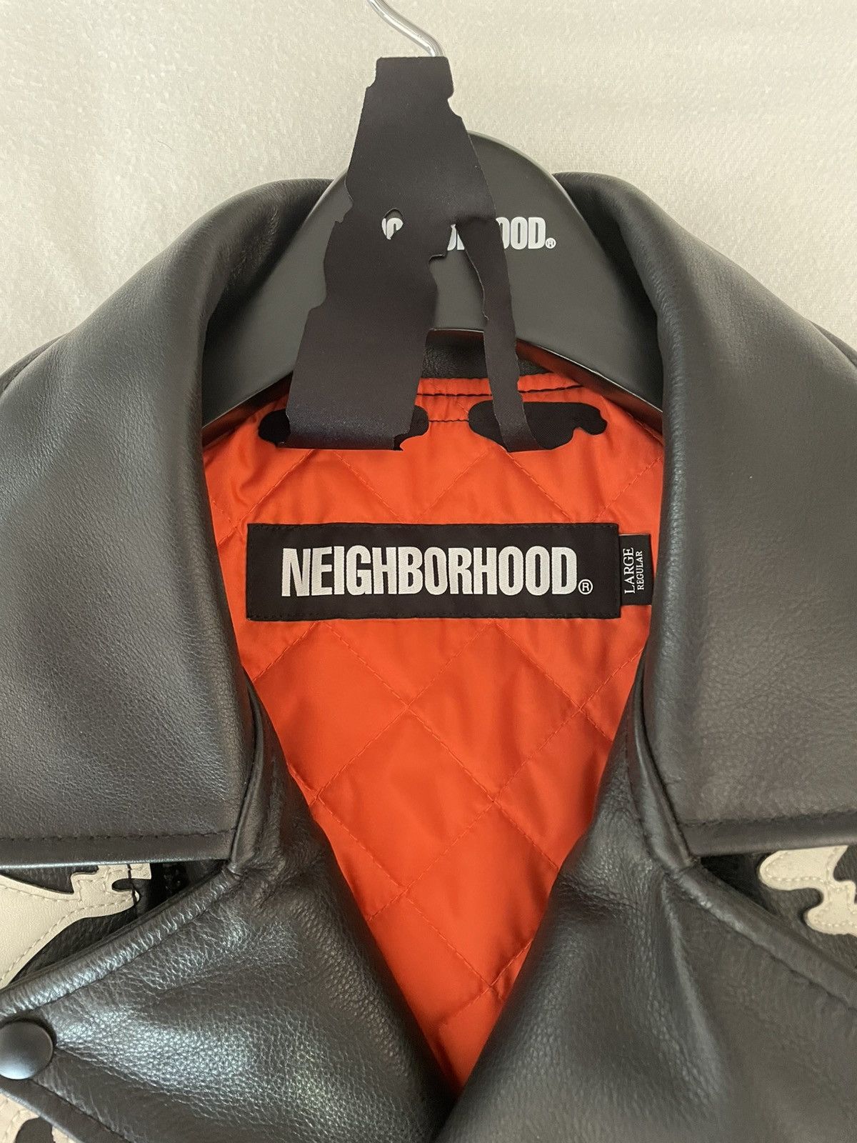 Neighborhood × Vlone Vlone x Neighborhood skeleton biker jacket Size US L / EU 52-54 / 3 - 4 Thumbnail