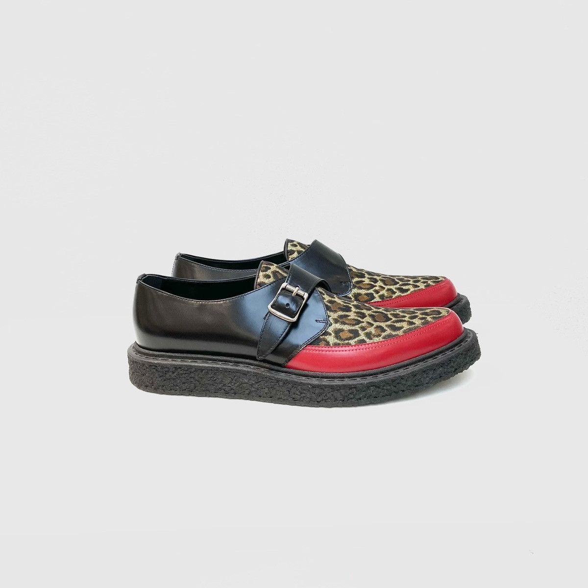 Saint Laurent Paris Saint Laurent Paris Metallic Cheetah and Red AW14 Creepers Size US 9 / EU 42 - 3 Thumbnail