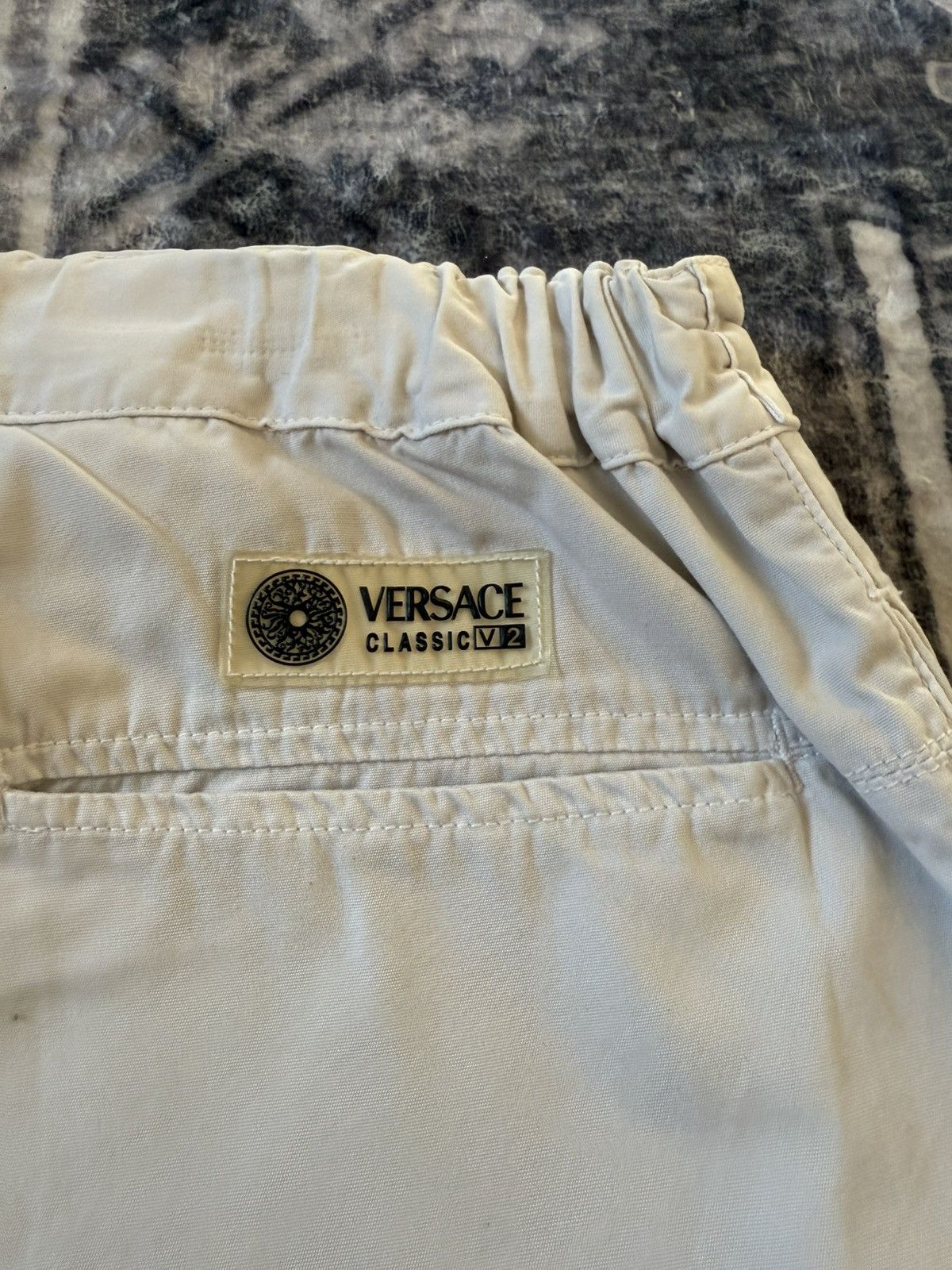 Versace Versace Classic V2 Wide Cargo Pants Italian Made Size US 30 / EU 46 - 16 Thumbnail