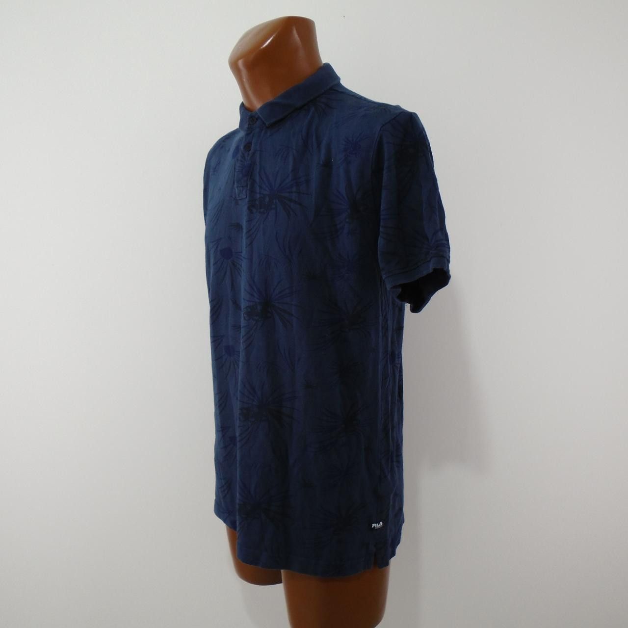 Fila Men's Polo Fila. Blue. L. Used. Good Size US L / EU 52-54 / 3 - 4 Thumbnail