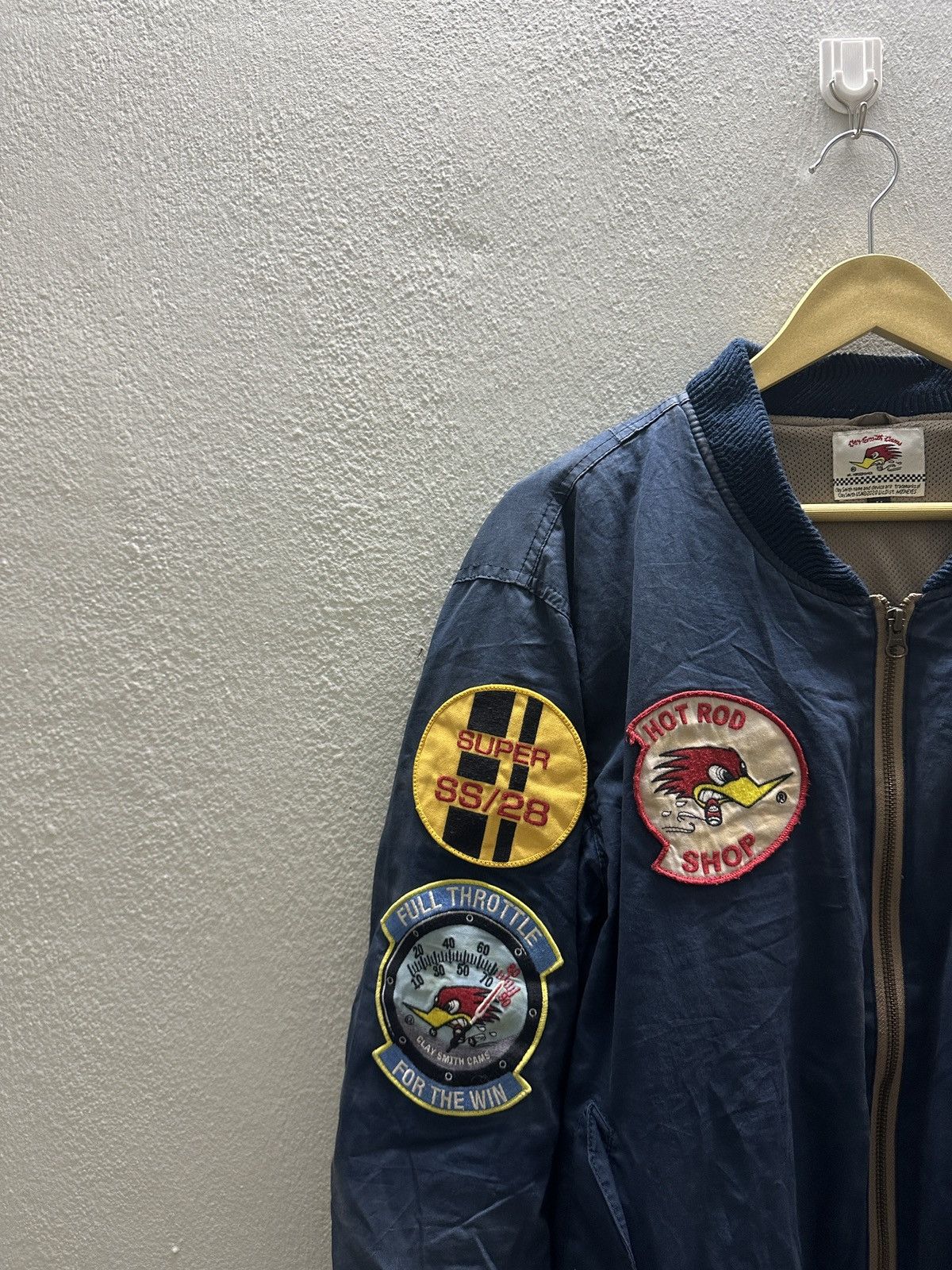 Vintage Vintage Clay Smith Hot Rod Thunder Racing Calif Jacket Size US L / EU 52-54 / 3 - 4 Thumbnail