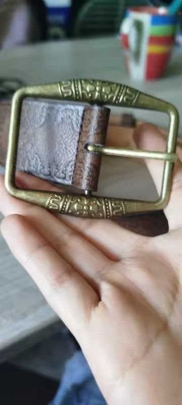 Japanese Brand × Leather Retro Y2K Belt Pu leather Size ONE SIZE - 5 Thumbnail
