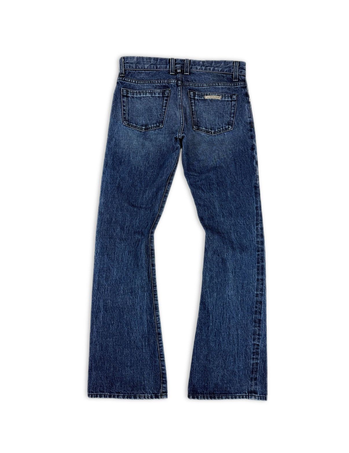 Chrome Hearts Chrome Hearts Flared Leg Blue Wash .925 Silver Denim Jeans Size US 32 / EU 48 - 4 Thumbnail