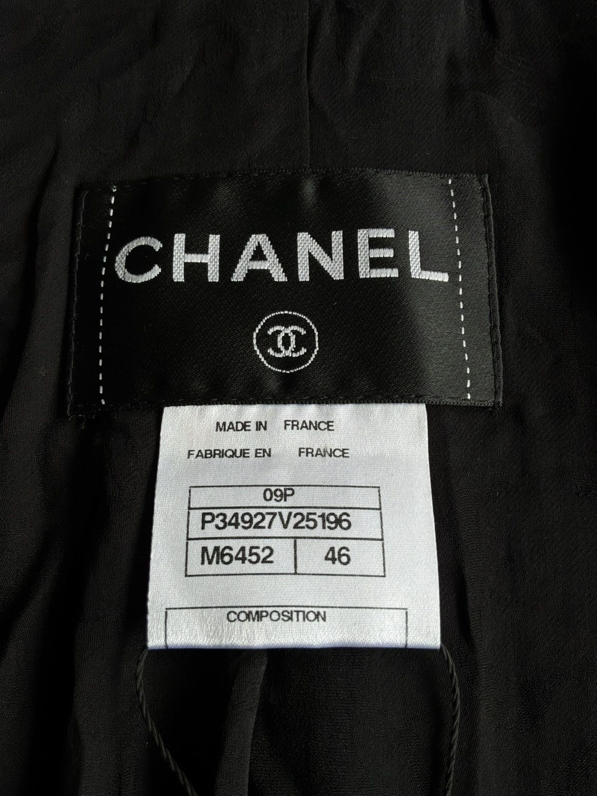 Chanel 2009 Chanel - Purple & Black Tweed Multipocket Tweed Blazer Size XL / US 12-14 / IT 48-50 - 10 Thumbnail