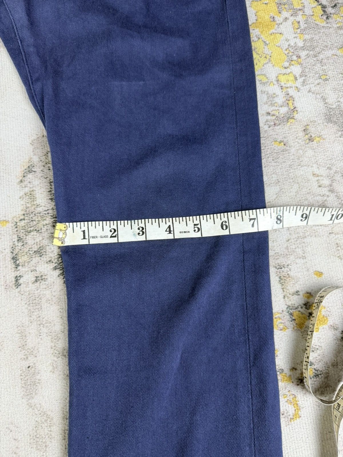 Attachment Attachment By Kazuyuki Kumagai-Navy Denim Straight Jeans Size US 30 / EU 46 - 7 Thumbnail