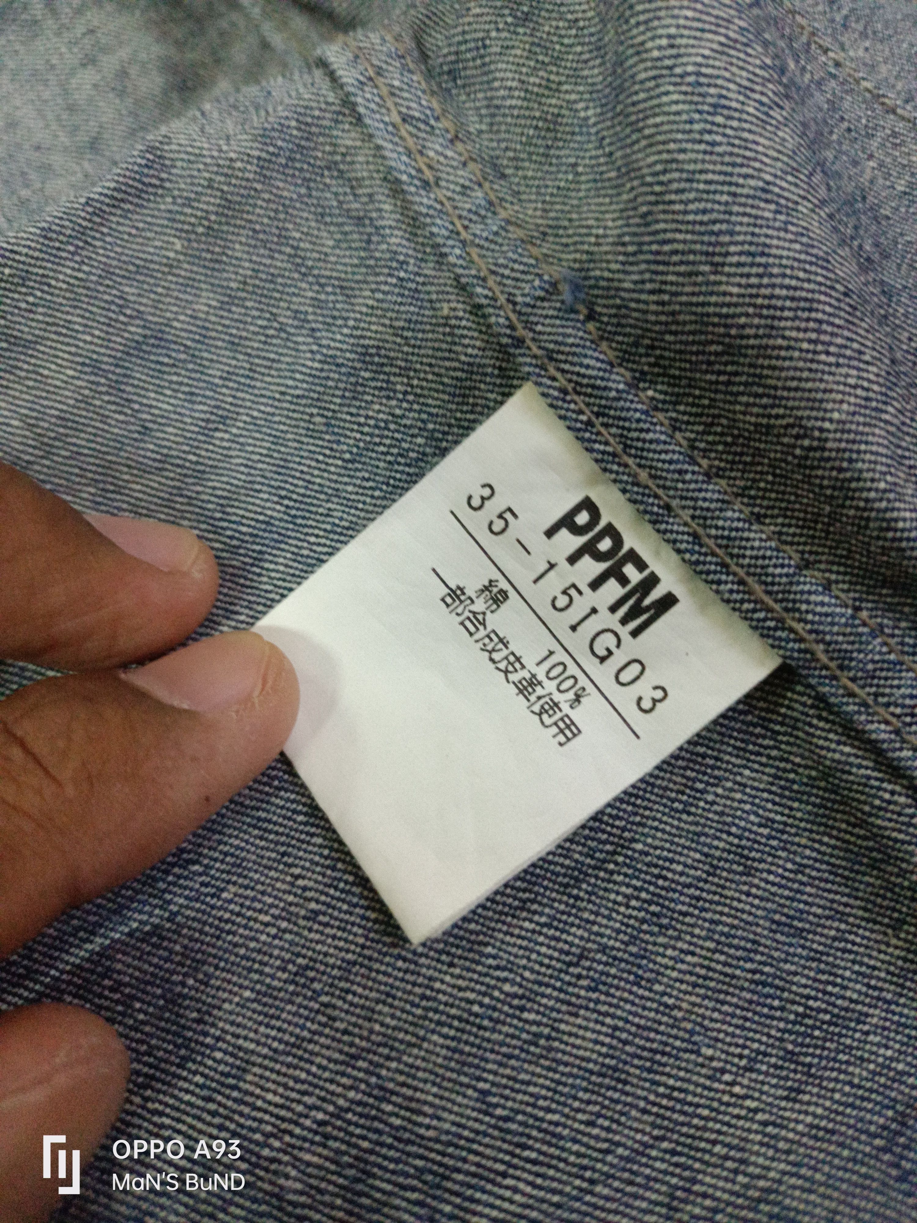PPFM × Vintage 🔥🔥🔥 PPFM Denim Jacket Nice Design 🔥🔥🔥 Size US M / EU 48-50 / 2 - 14 Thumbnail
