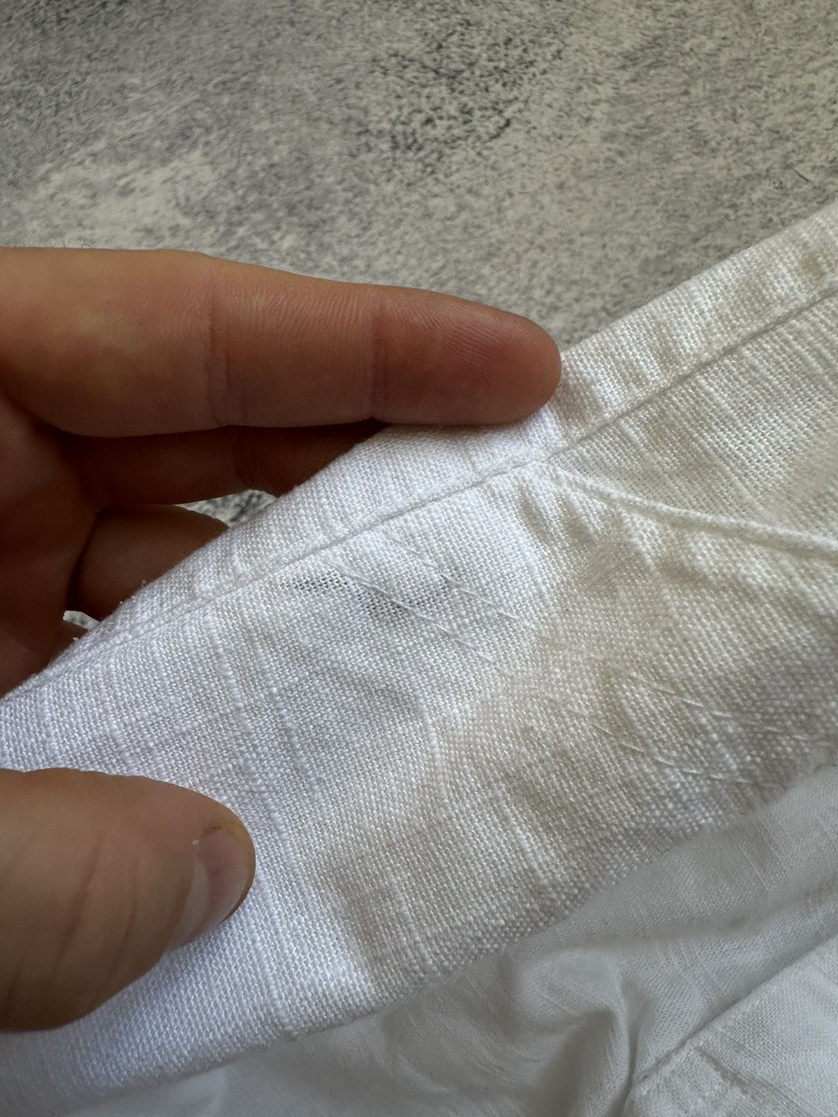Other Rare! Vintage Dolce & Gabbana Multilogo Linen Pants Y2K Sexy Size 34" / US 12 / IT 48 - 7 Thumbnail