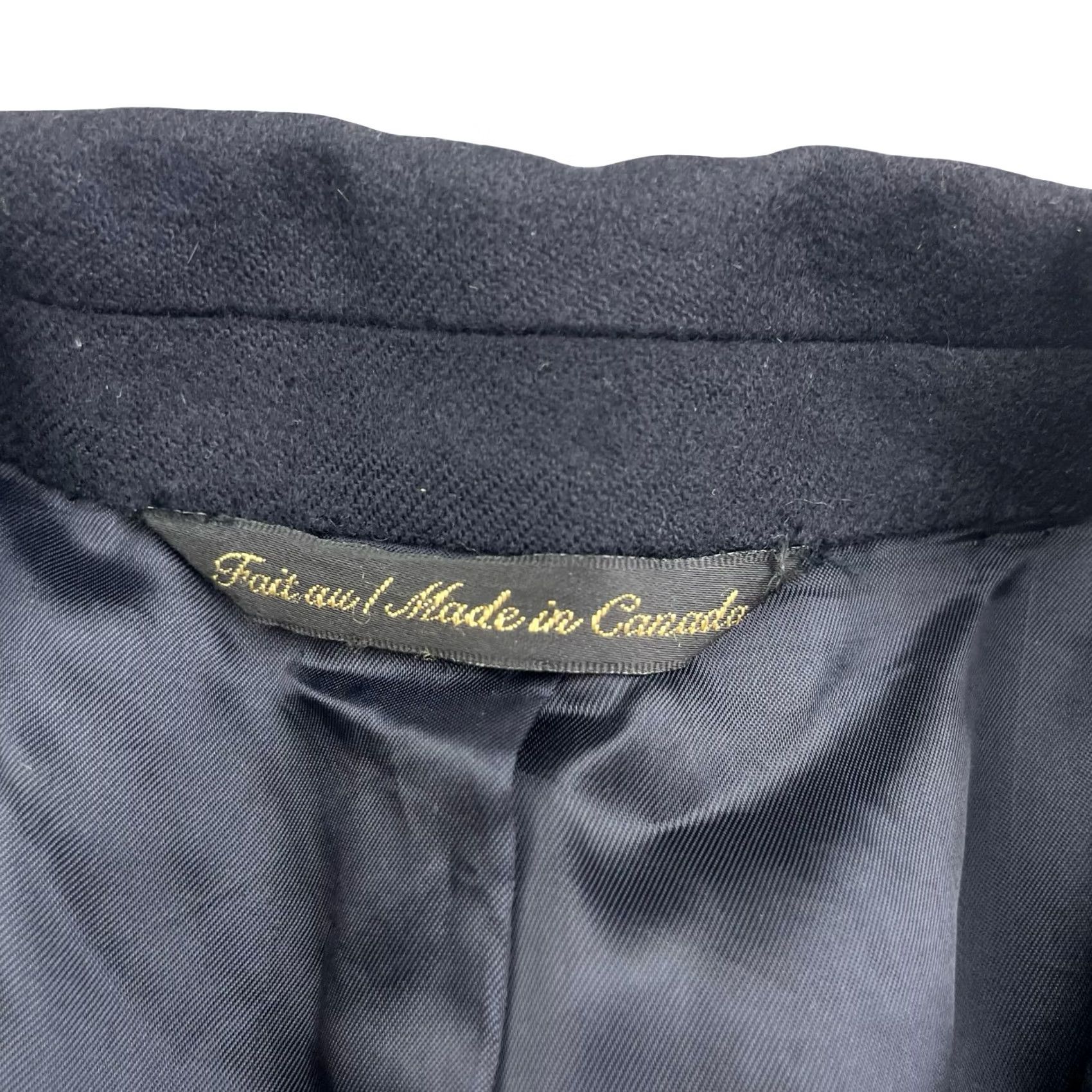Loro Piana Loro Piana Blazer Men's 44L US 3-Button 100% Cashmere Navy Blue Size 44R - 6 Thumbnail