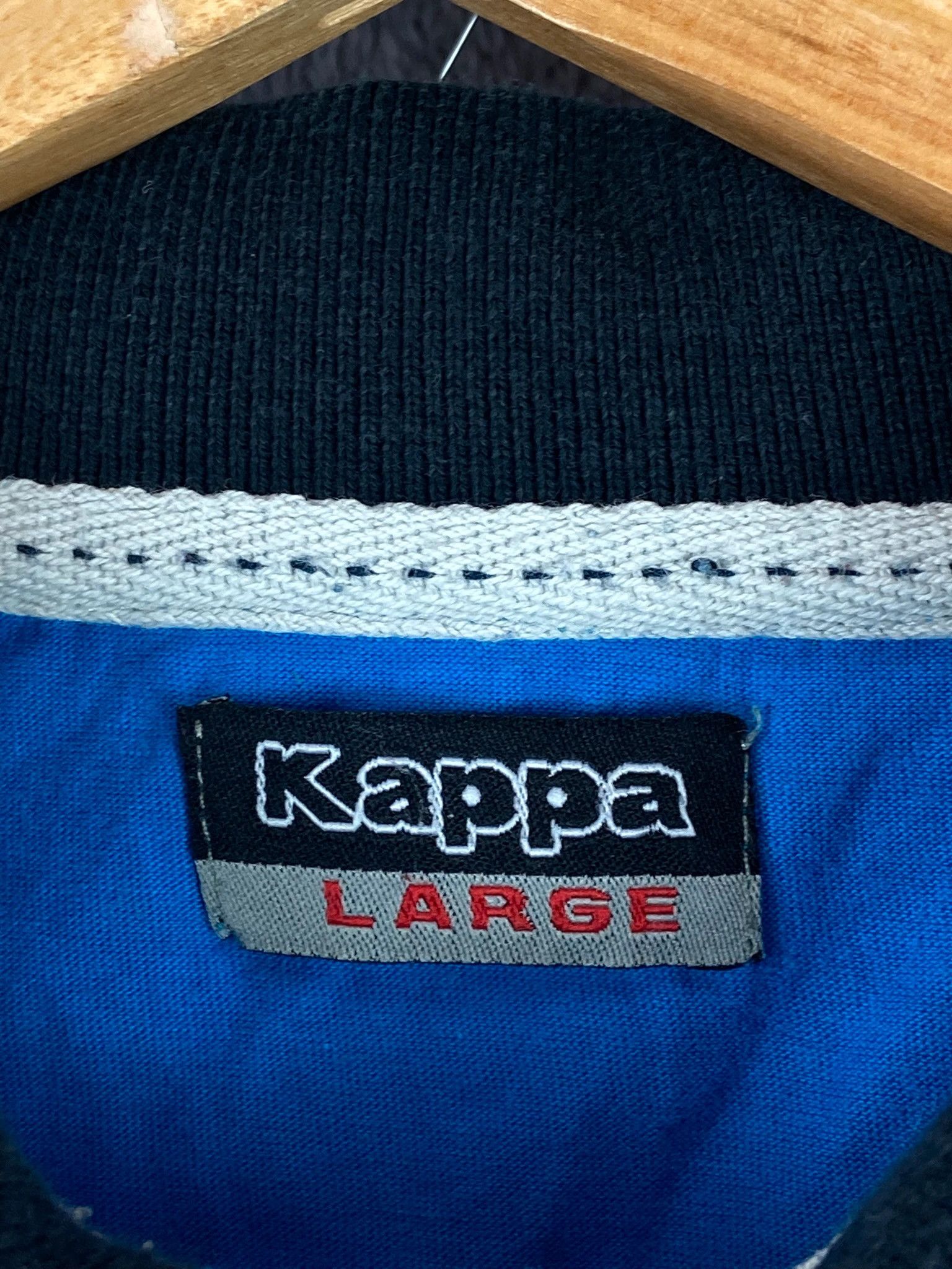 Kappa Kappa Italy polo shirt vintage football jersey rare Size US L / EU 52-54 / 3 - 4 Thumbnail