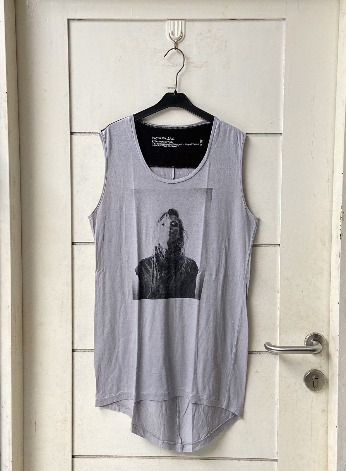image of Bajra Co.,ltd. Sleeveless T-Shirt in Grey, Men's (Size XS)