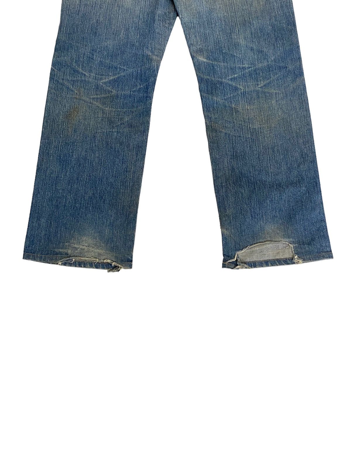 Levi's × Levi's Vintage Clothing Levis Vintage Clothing 501 XX 359 Button Fly Distress Denim Size US 29 - 11 Thumbnail