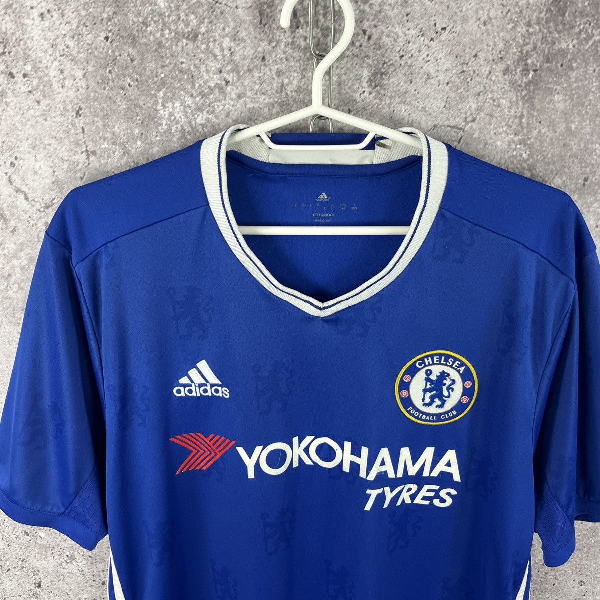 Adidas × Chelsea Soccer Adidas Chelsea 2016/2017 Home Soccer Jersey Size L Size US L / EU 52-54 / 3 - 2 Thumbnail