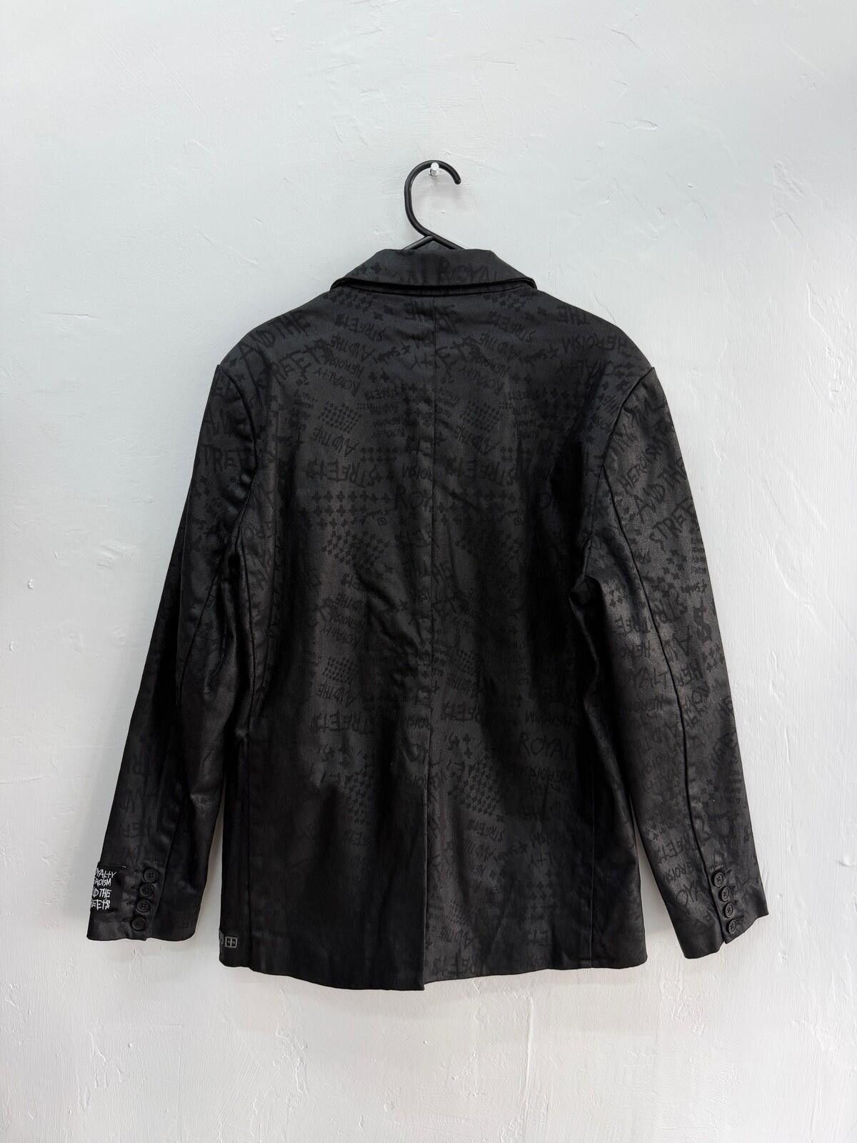 Ksubi new Ksubi mens black grease blazer jacket medium m suit 2 Size US M / EU 48-50 / 2 - 6 Thumbnail