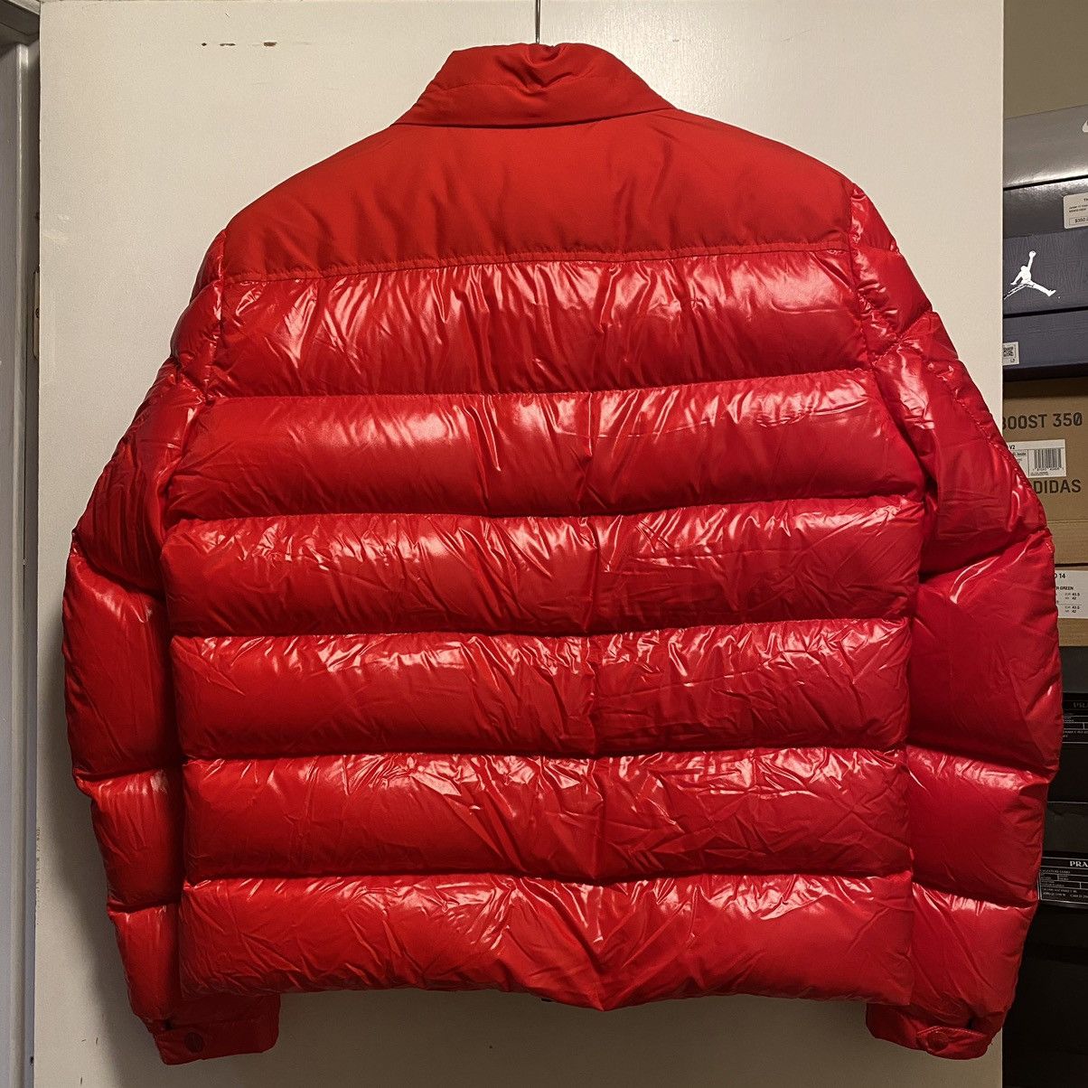 Moncler Moncler Bruel Down Jacket Red Size US L / EU 52-54 / 3 - 2 Thumbnail