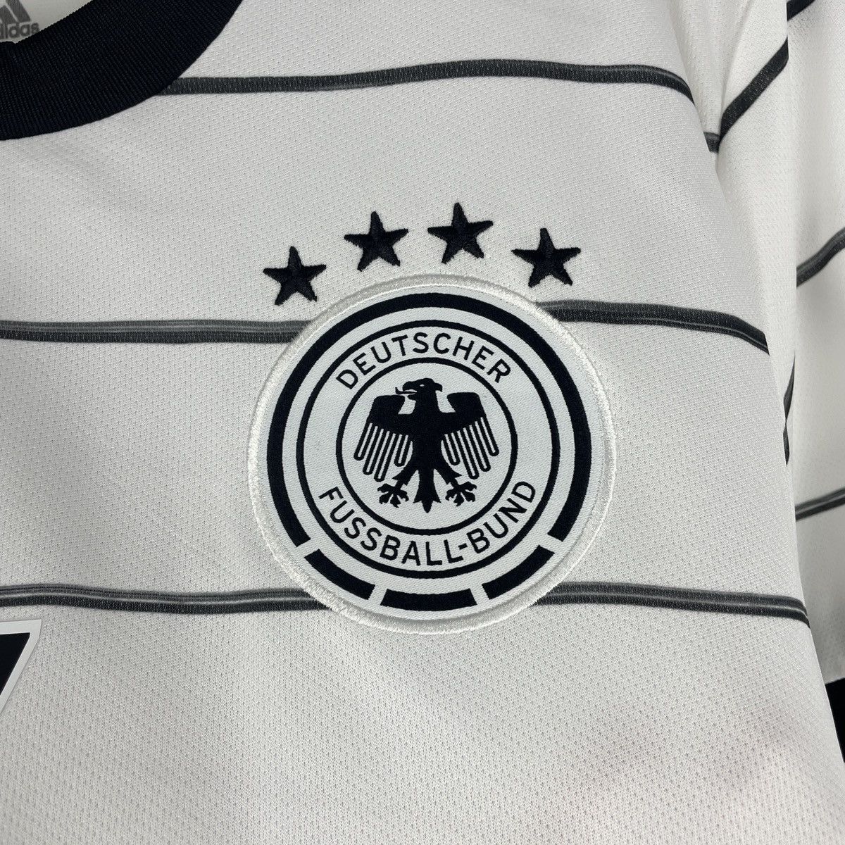Adidas Germany Kai Havertz Home Jersey Adidas Genuine 2019/2021 L Size US L / EU 52-54 / 3 - 4 Thumbnail