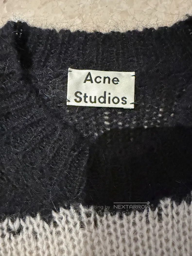 Acne Studios Acne Studios Black and White Striped Sweater Size XS / US 0-2 / IT 36-38 - 4 Thumbnail