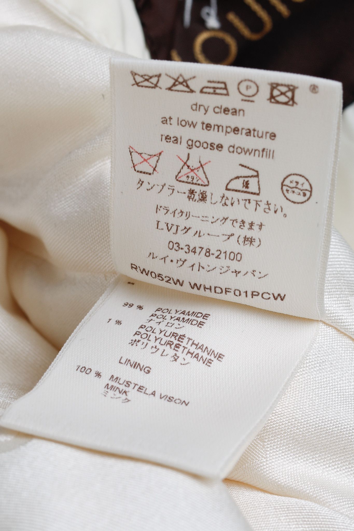 Louis Vuitton Louis Vuitton Cream Mink-Hood Belted Down Jacket Size S / US 4 / IT 40 - 14 Thumbnail