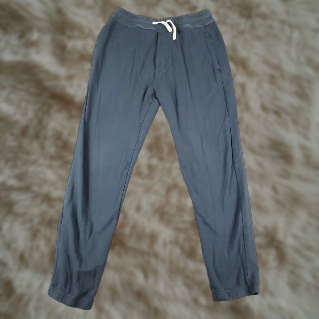 American Eagle Outfitters VINTAGE American Eagle Joggers Pants Mens Small Blue Cotton Casual Activewear Size US 29 - 1 Thumbnail