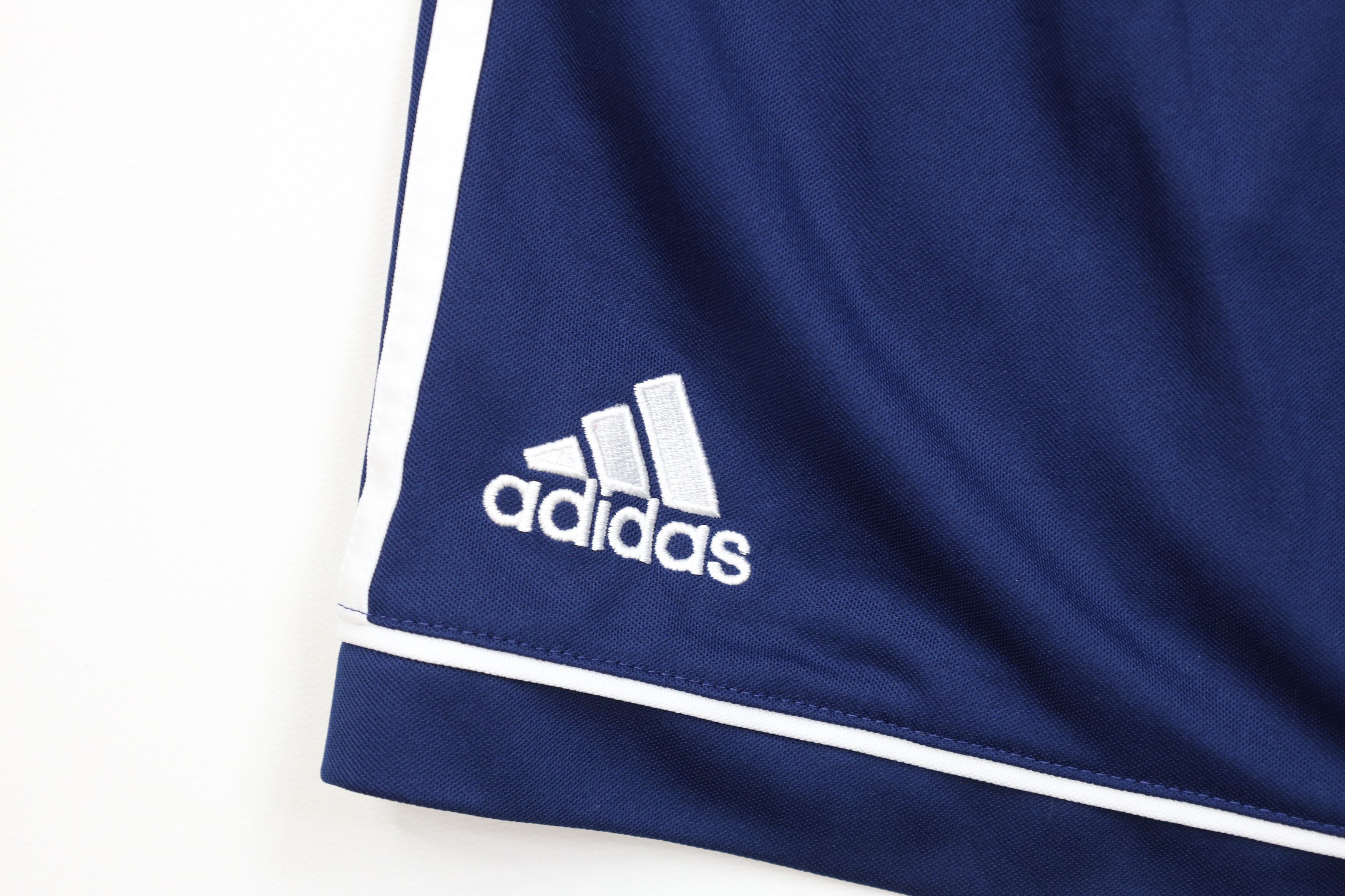 Adidas × Vintage Vintage Adidas Striped Running Jogging Soccer Shorts Blue Size US 30 / EU 46 - 10 Thumbnail