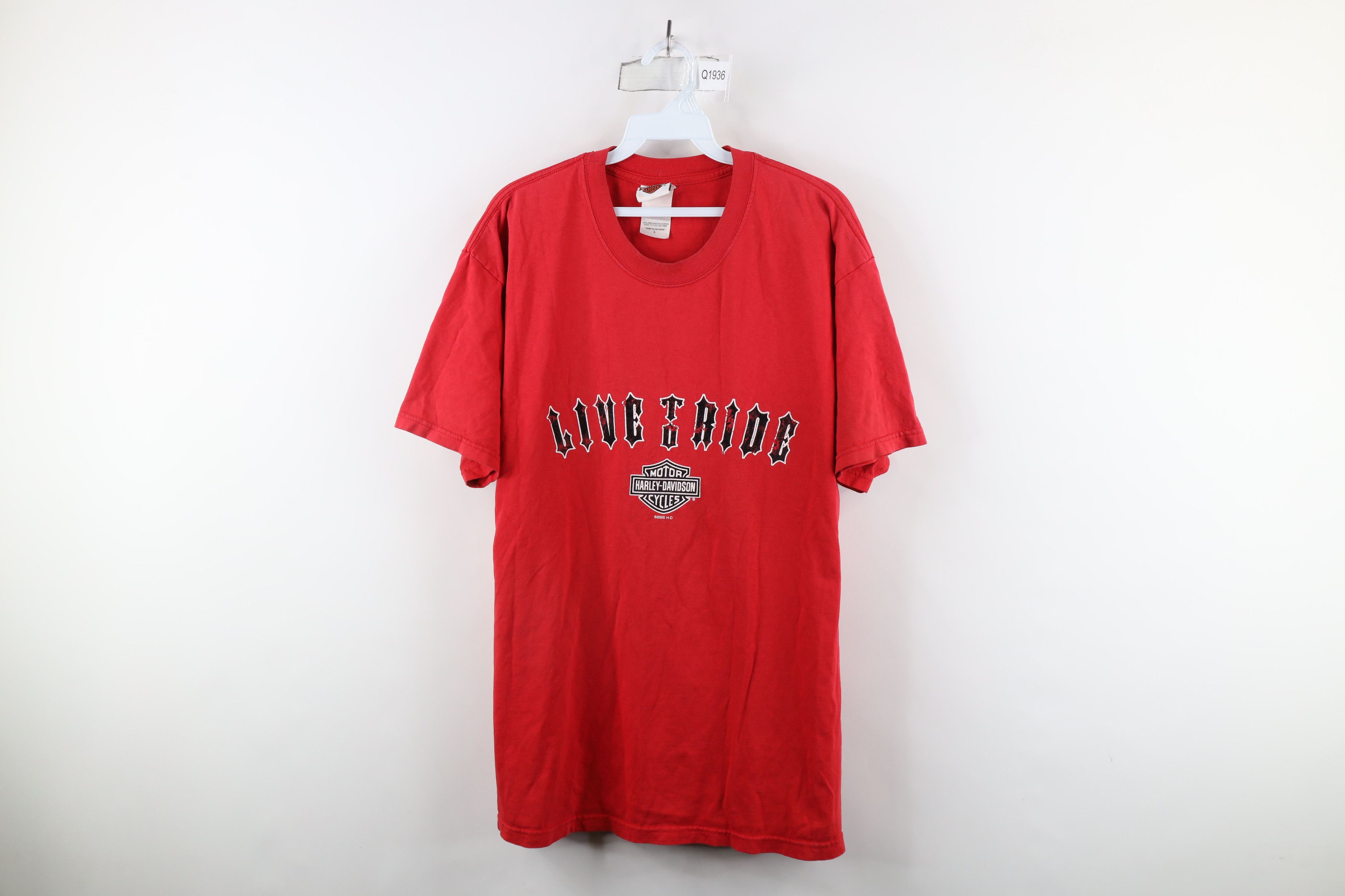 Harley Davidson × Vintage Vintage Y2K 2005 Harley Davidson Alligator T-Shirt US Size US L / EU 52-54 / 3 - 1 Thumbnail