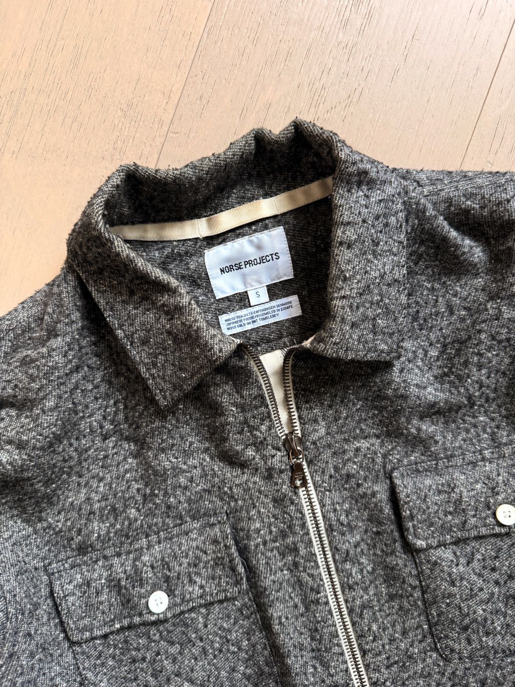 Norse Projects Vintage Overshirt NORSE PROJECTS Kyle Wool Pocket Jacket Size US S / EU 44-46 / 1 - 2 Thumbnail