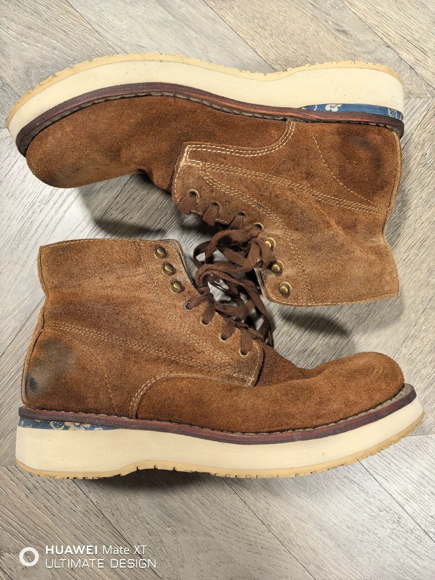 Visvim visvim virgil boots folk suede brown Size US 9 / EU 42 - 1 Thumbnail