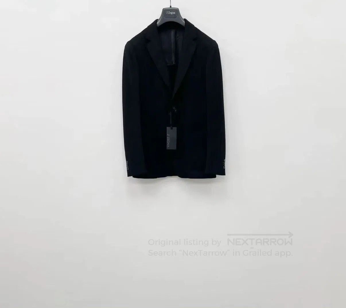 Z Zegna Black Lightweight Blazer - Size S. Size US S / EU 44-46 / 1 - 1 Thumbnail