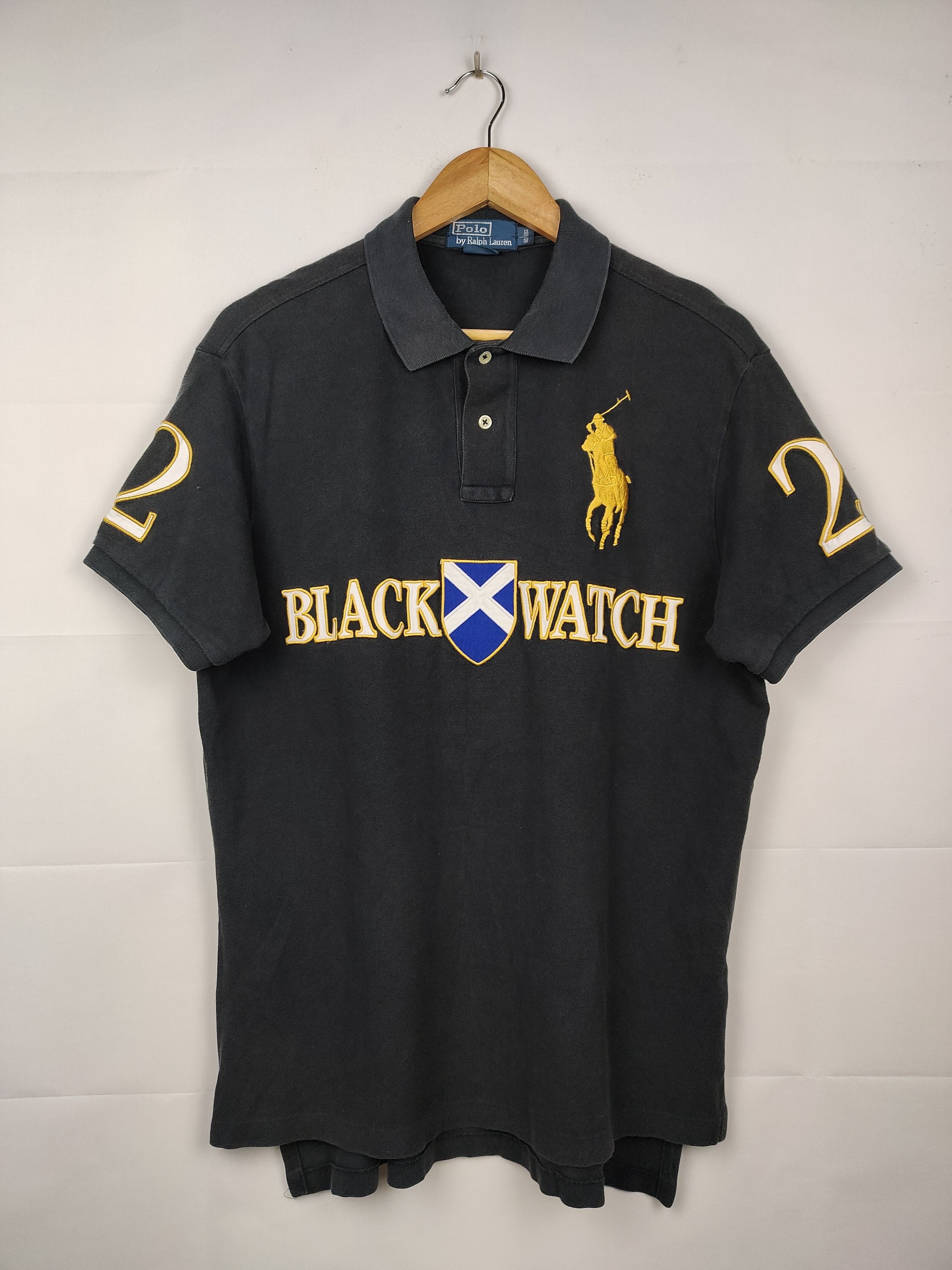 Black watch ralph lauren polo shirt online