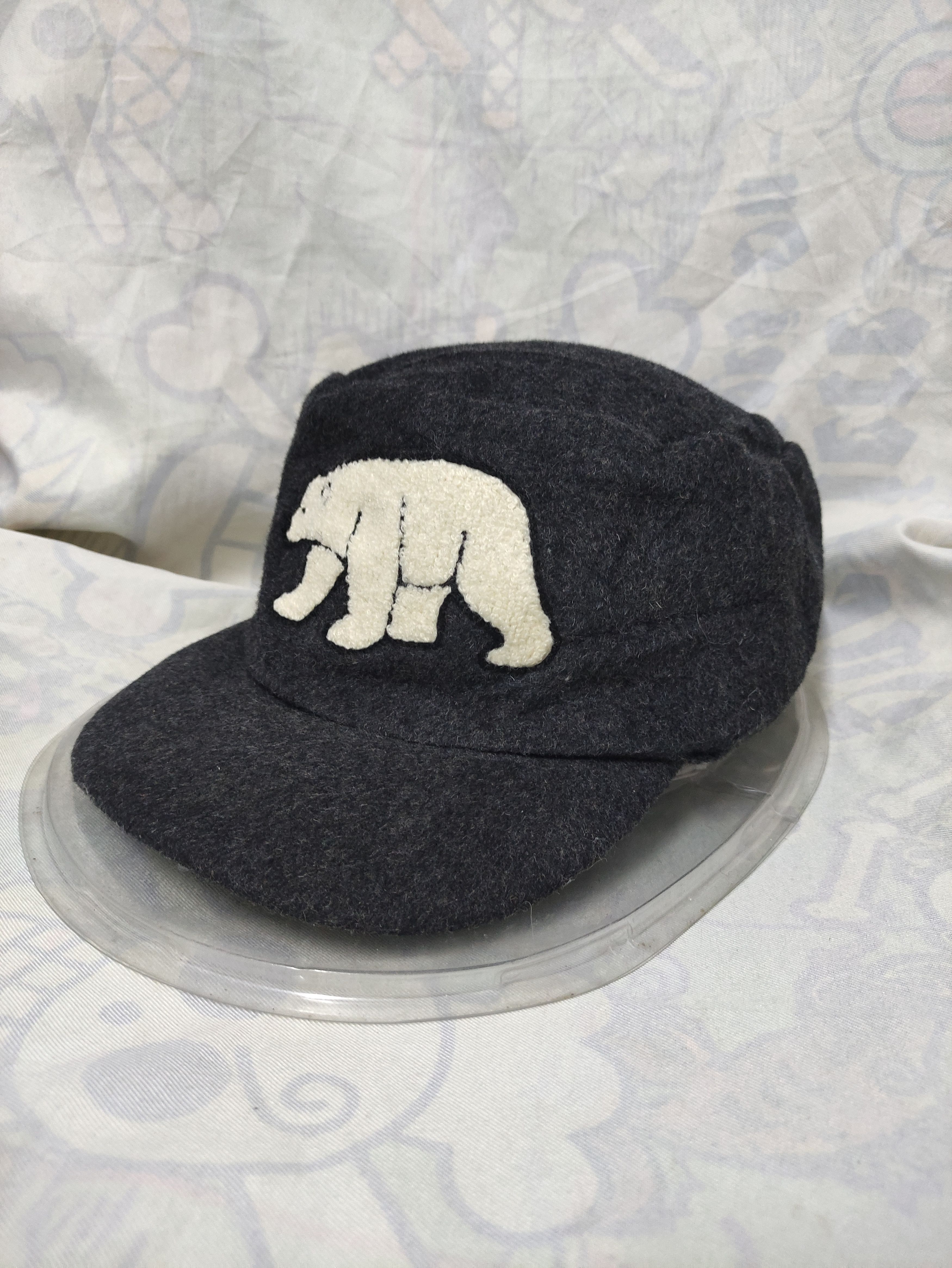 Japanese Brand SENSE OF GRACE THE ANIMAL BE POLAR BEAR CAP Size ONE SIZE - 8 Thumbnail