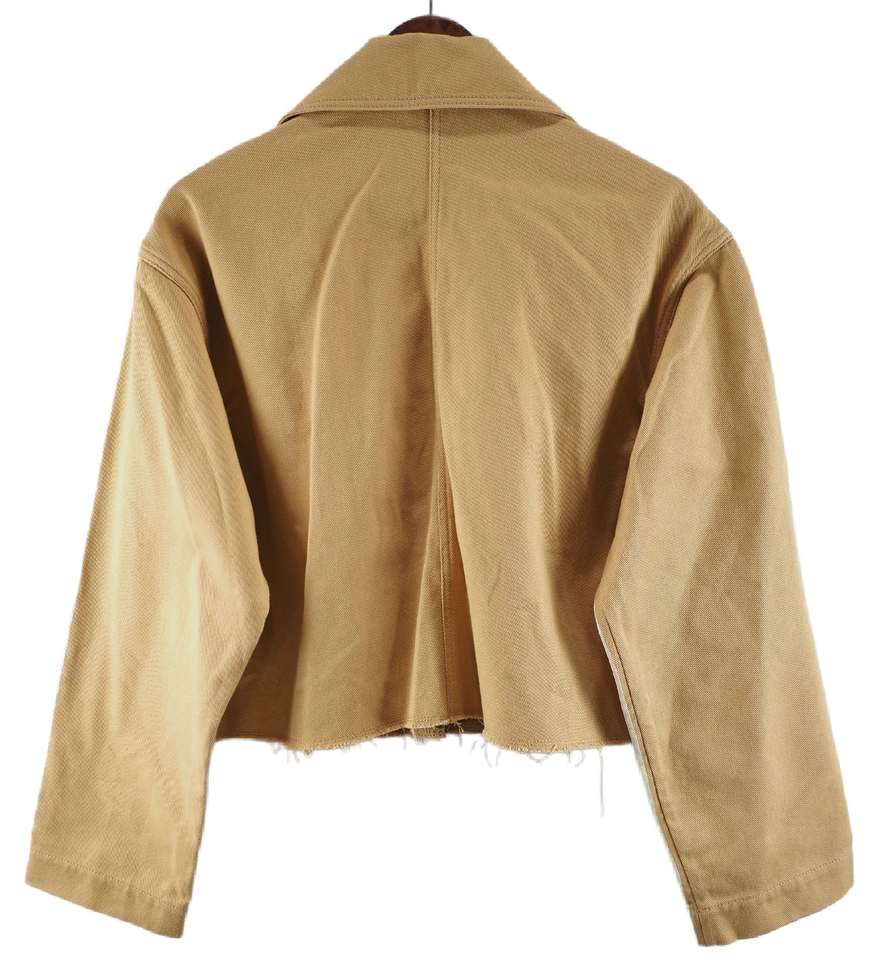 Acne Studios ACNE Women's Khaki Colorblock Bomber Jacket Size XS / US 0-2 / IT 36-38 - 3 Thumbnail