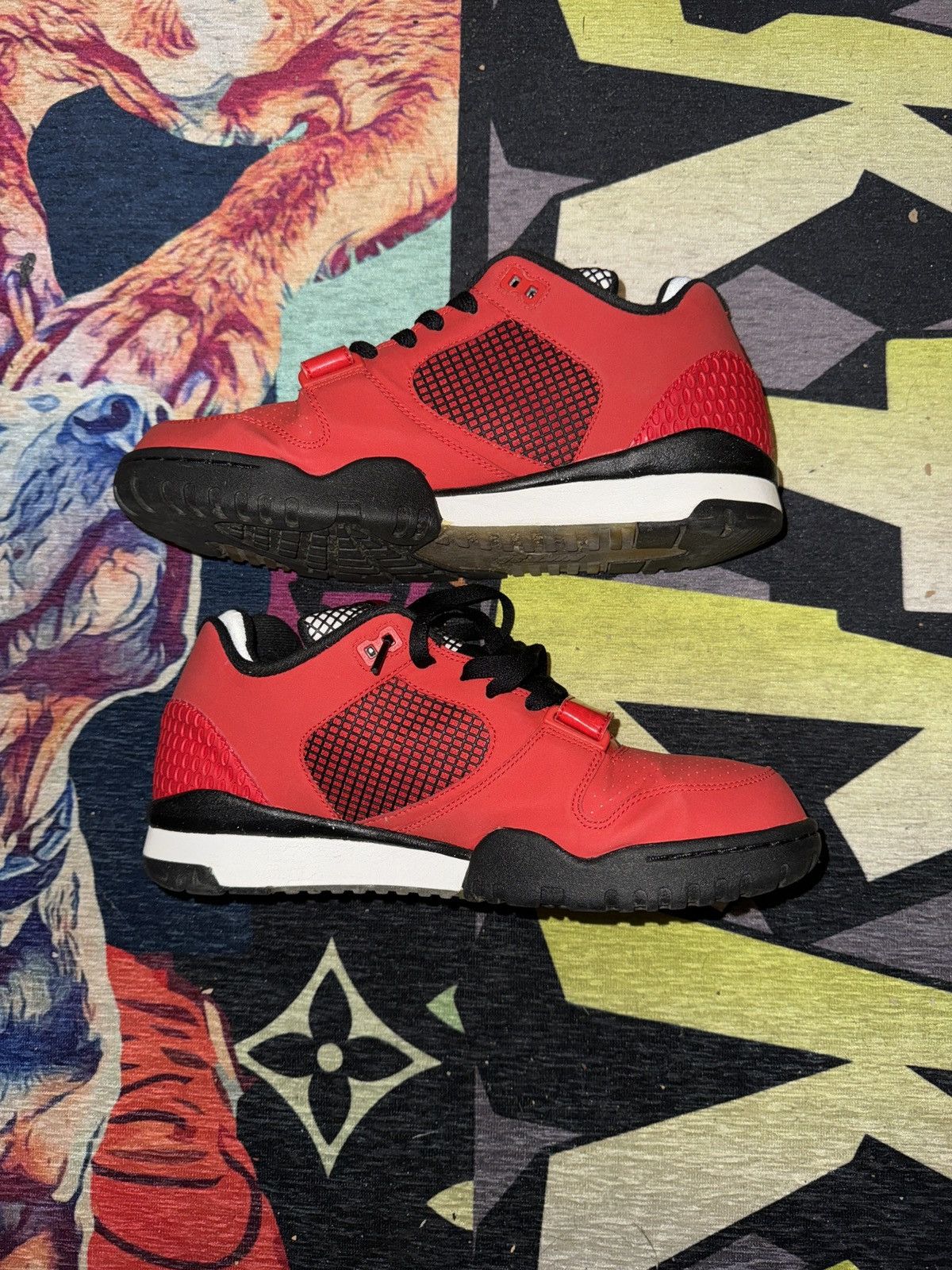 Nike × Supreme Nike air trainer 2 SB SUPREME “RED” | Grailed