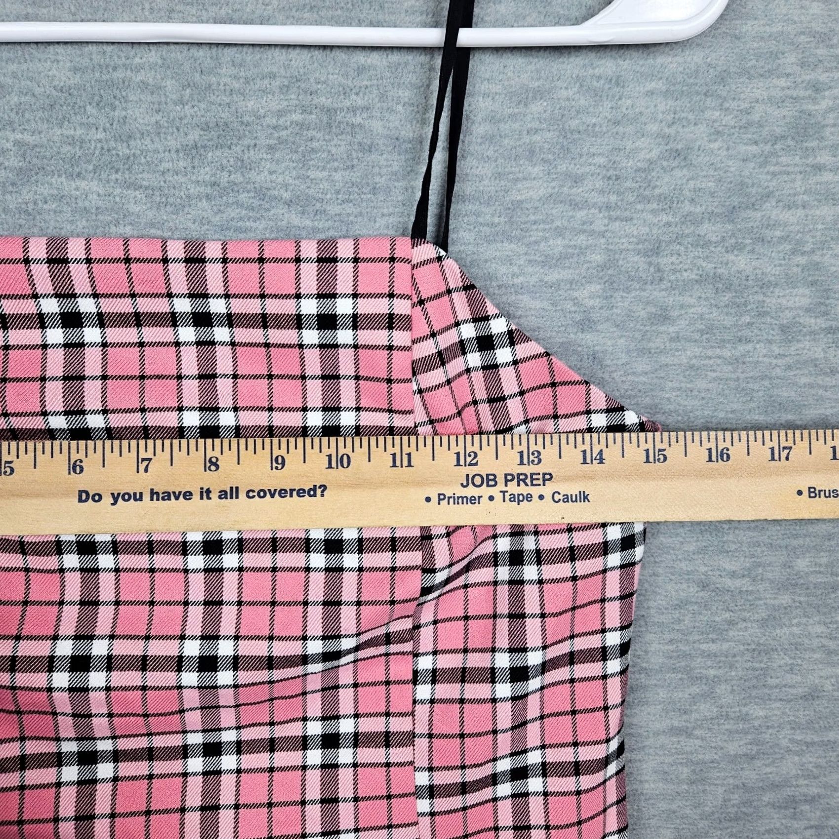 Urban Outfitters VINTAGE? No—not Vintage. Urban Outfitters Pink Plaid Sleeveless Mini XS Dress Women Size XS / US 0-2 / IT 36-38 - 5 Thumbnail