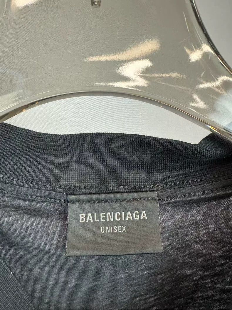 Balenciaga Balenciaga Black overlapping double-b printed blurry print Size US M / EU 48-50 / 2 - 4 Thumbnail