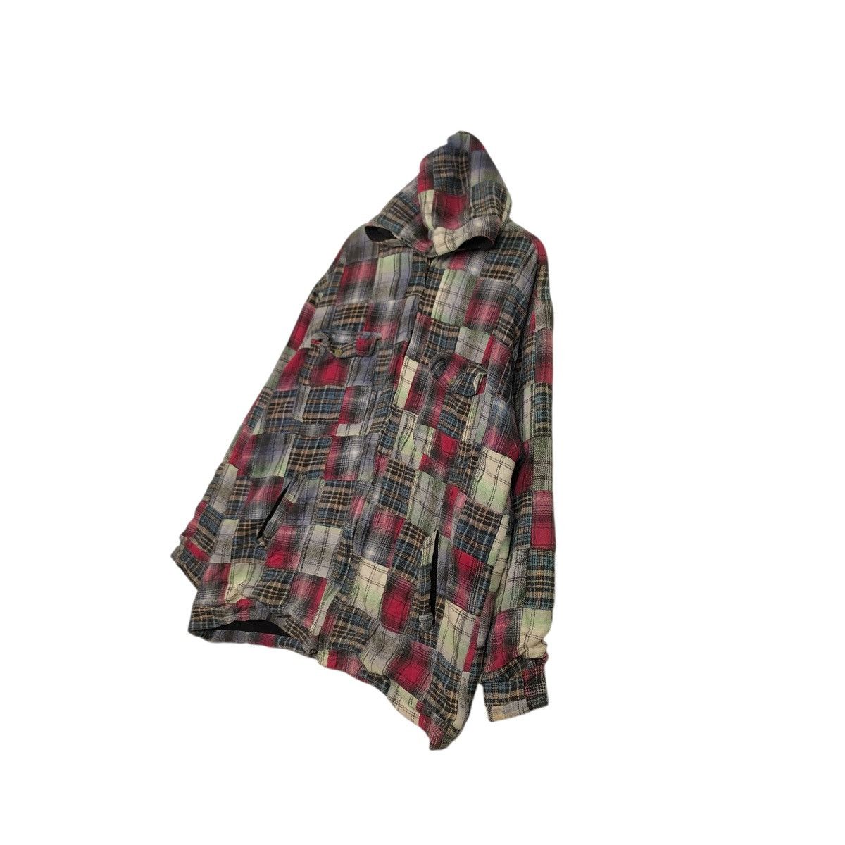 Japanese Brand 🔥VINTAGE BOMBER JACKET PATCHWORK DESIGN FDS ISSEY MIYAKE Size US M / EU 48-50 / 2 - 4 Thumbnail