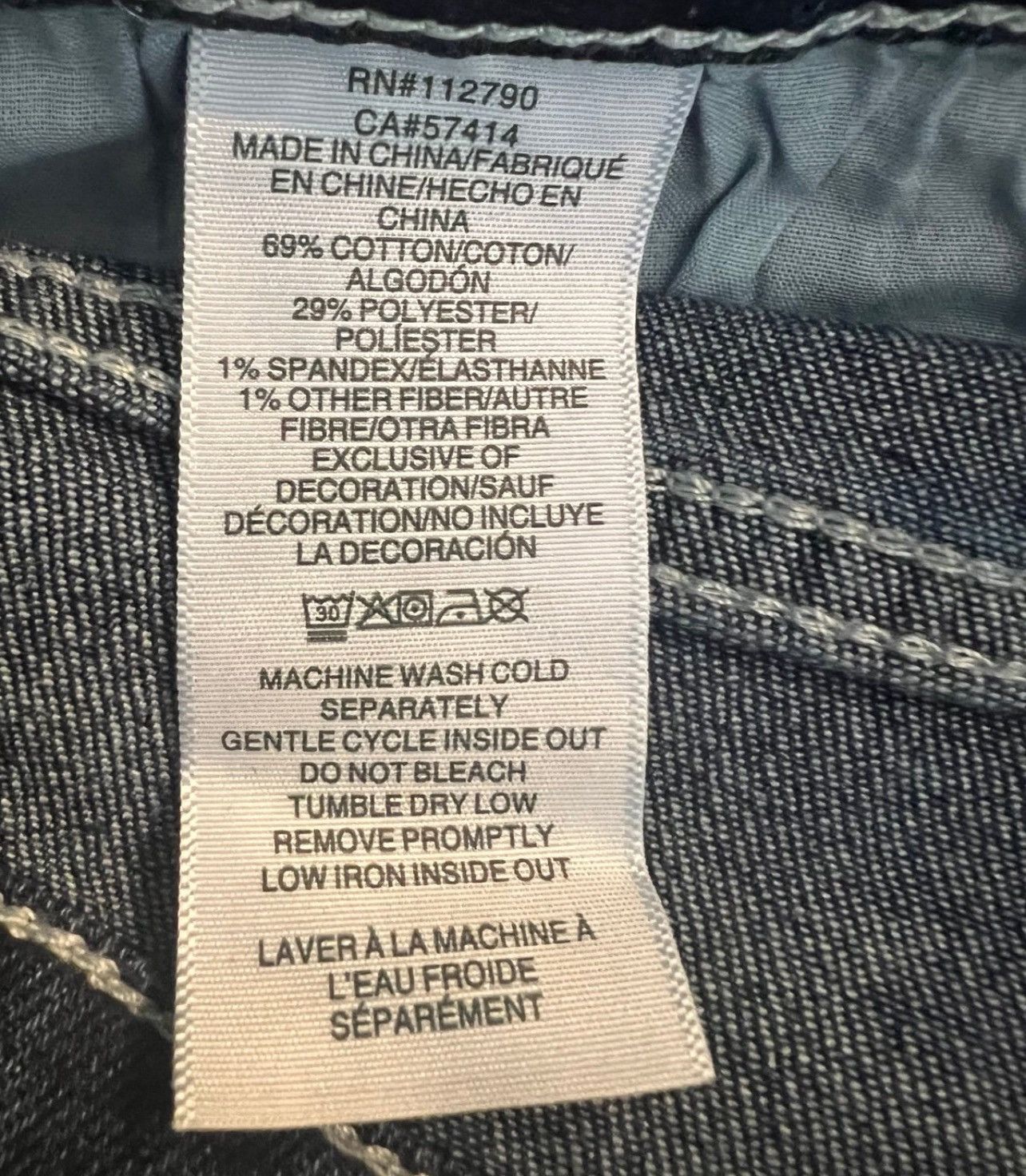 True Religion New True Religion Ricky Relaxed Straight Jeans Flap 31x34 Size US 31 - 12 Thumbnail