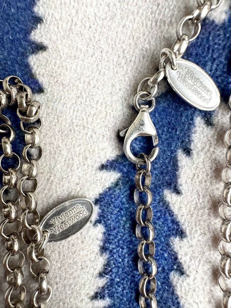 Vivienne Westwood Vivienne Westwood Vintage pure silver Orb necklace Size ONE SIZE - 6 Thumbnail
